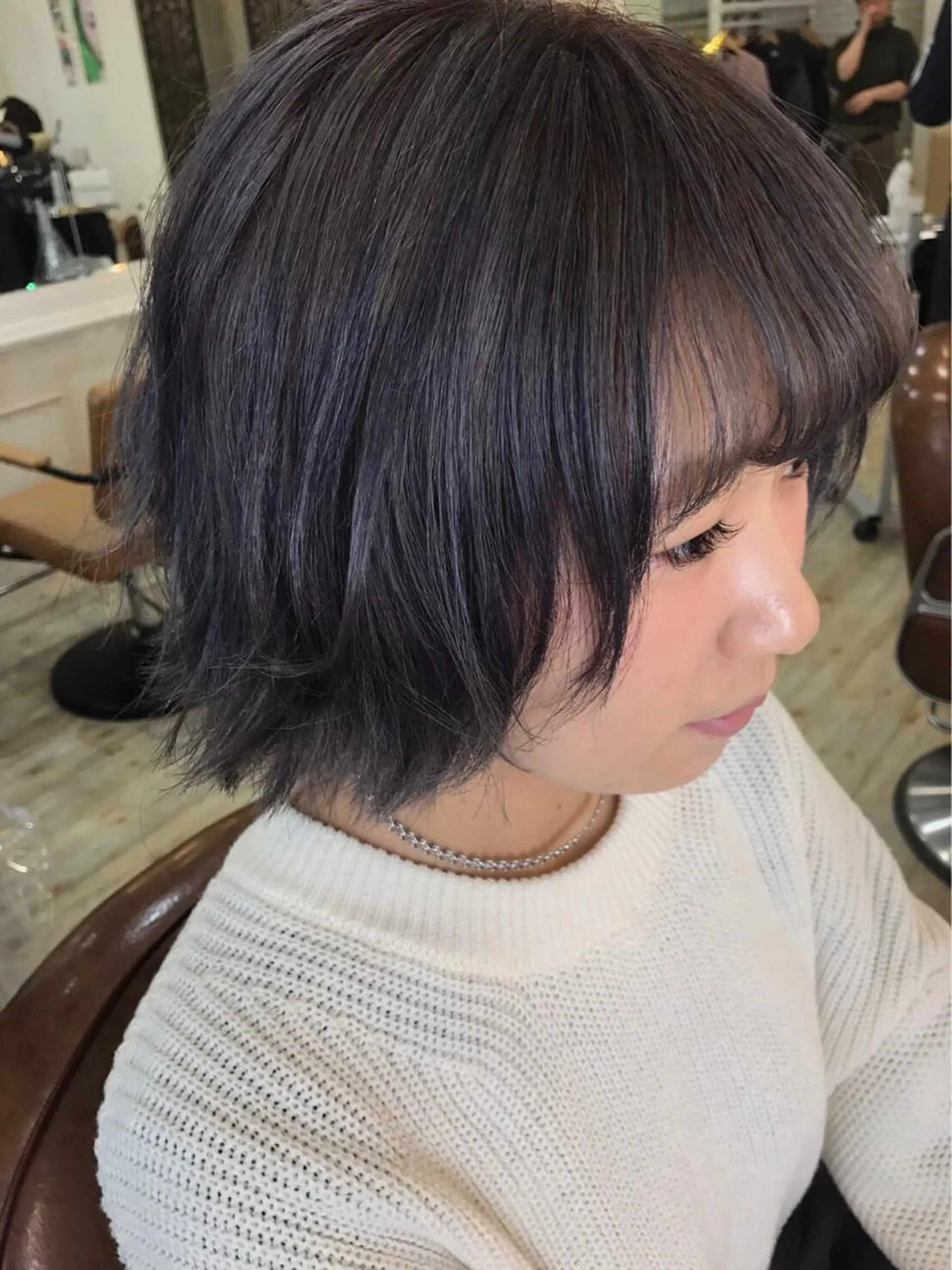 ショート カラー 平内 賢人のヘアスタイル