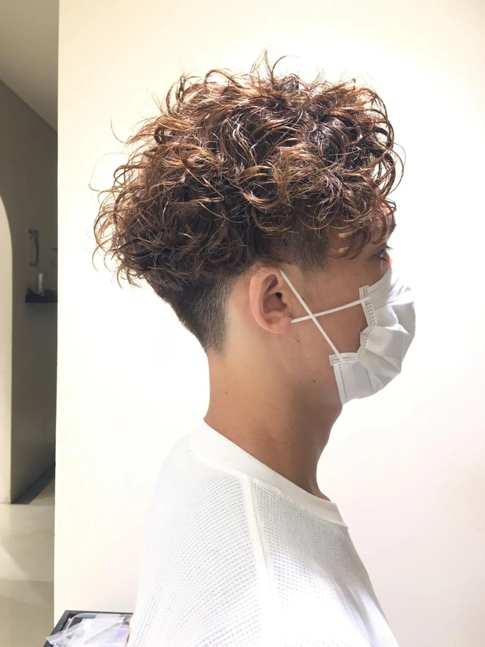 メンズ 黒田恵里香ショート カットモデル募集中のヘアスタイル