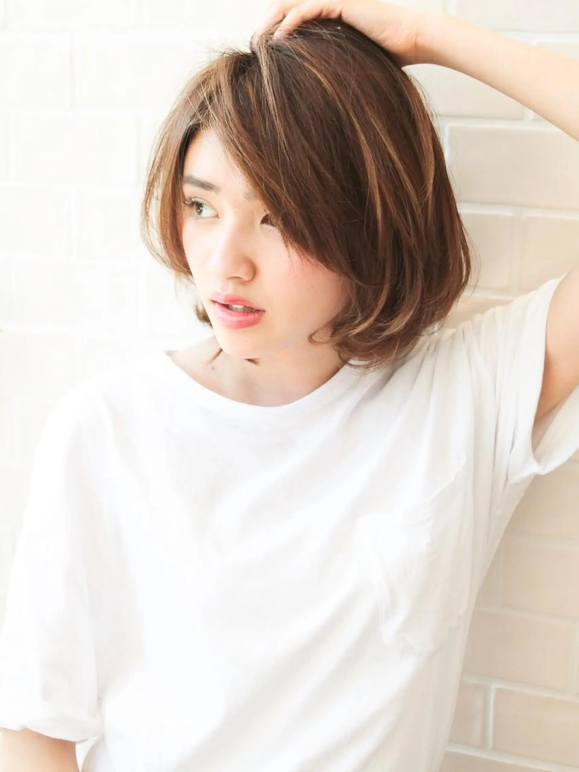 ショート カラー ボブ 🌈限定価格🌈 鈴木　瑛輔のヘアスタイル