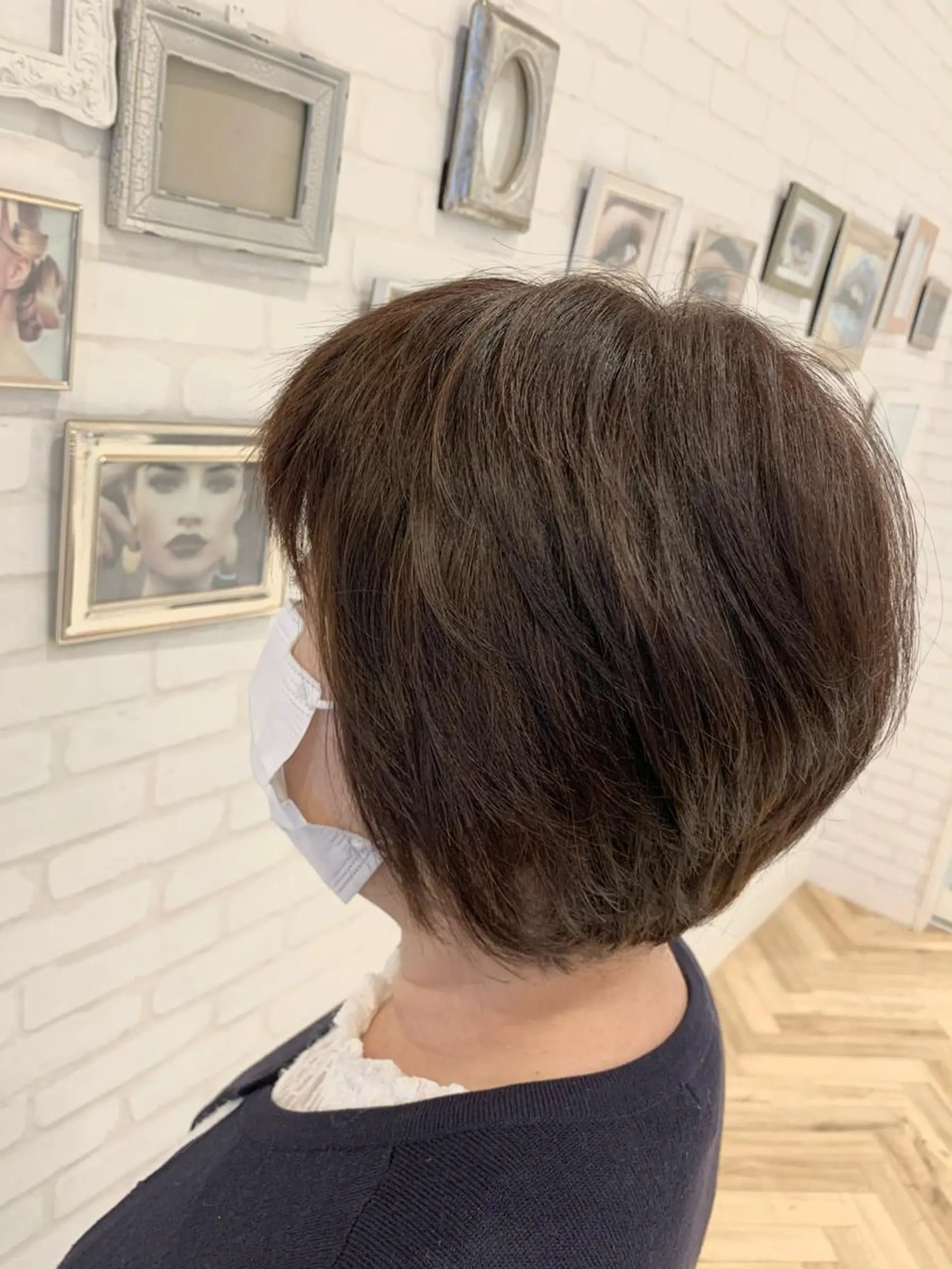 ショート カラー ブラウンカラー ココアブラウン ダブルカラー ハイライトカラー オレンジ Gain Nanamiのエステ・リラクイメージ