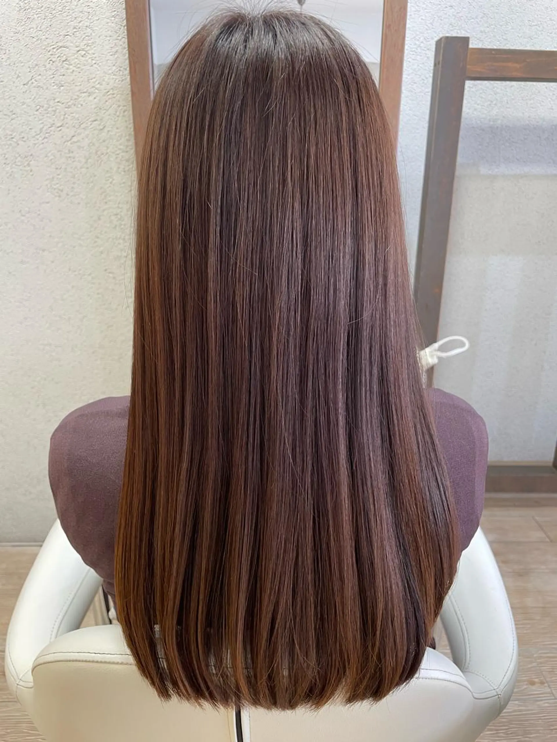 ロング 松下 由恵のヘアスタイル