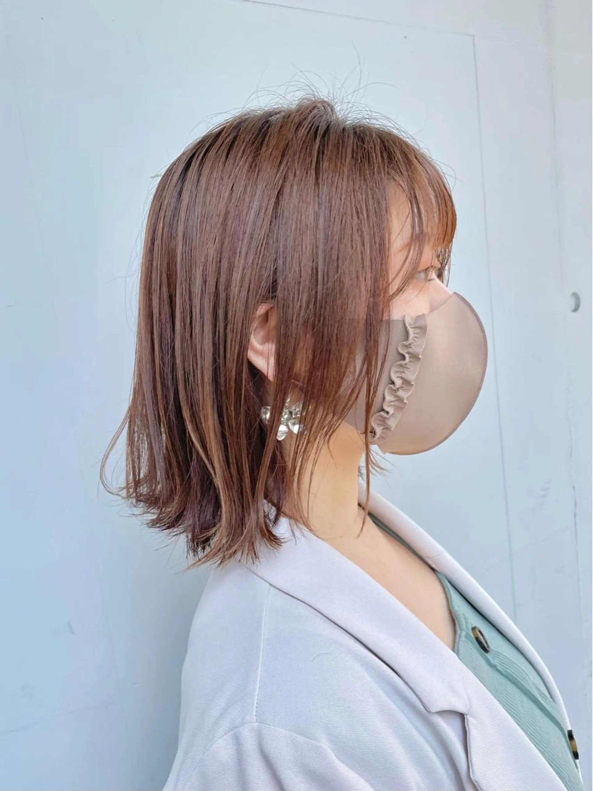 ミディアム もにか🌞原宿/渋谷 🌝ブリーチカラーのヘアスタイル