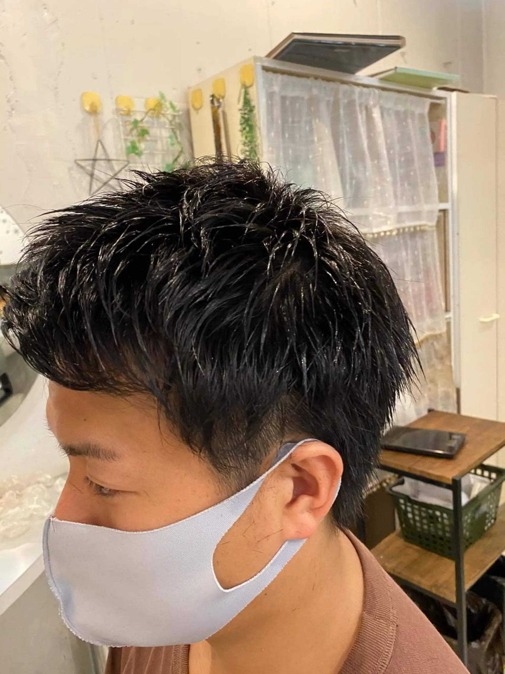 メンズ メンズパーマ 黒川 奨のヘアスタイル
