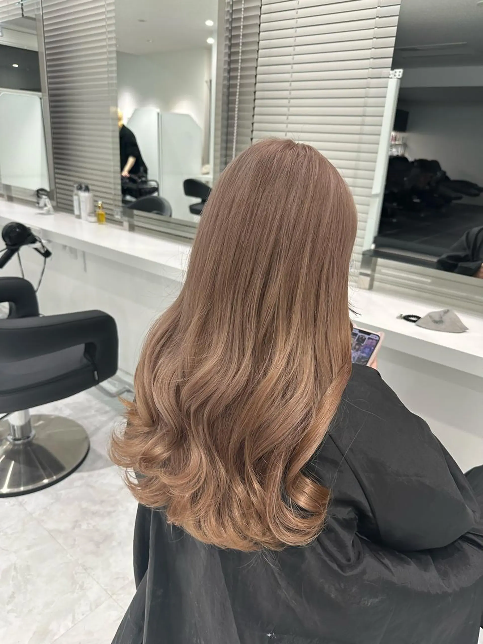 ミディアム カラー ヘアカラー トリートメント ♡上品韓国髪♡ブラ ウン/SAYATOのヘアスタイル