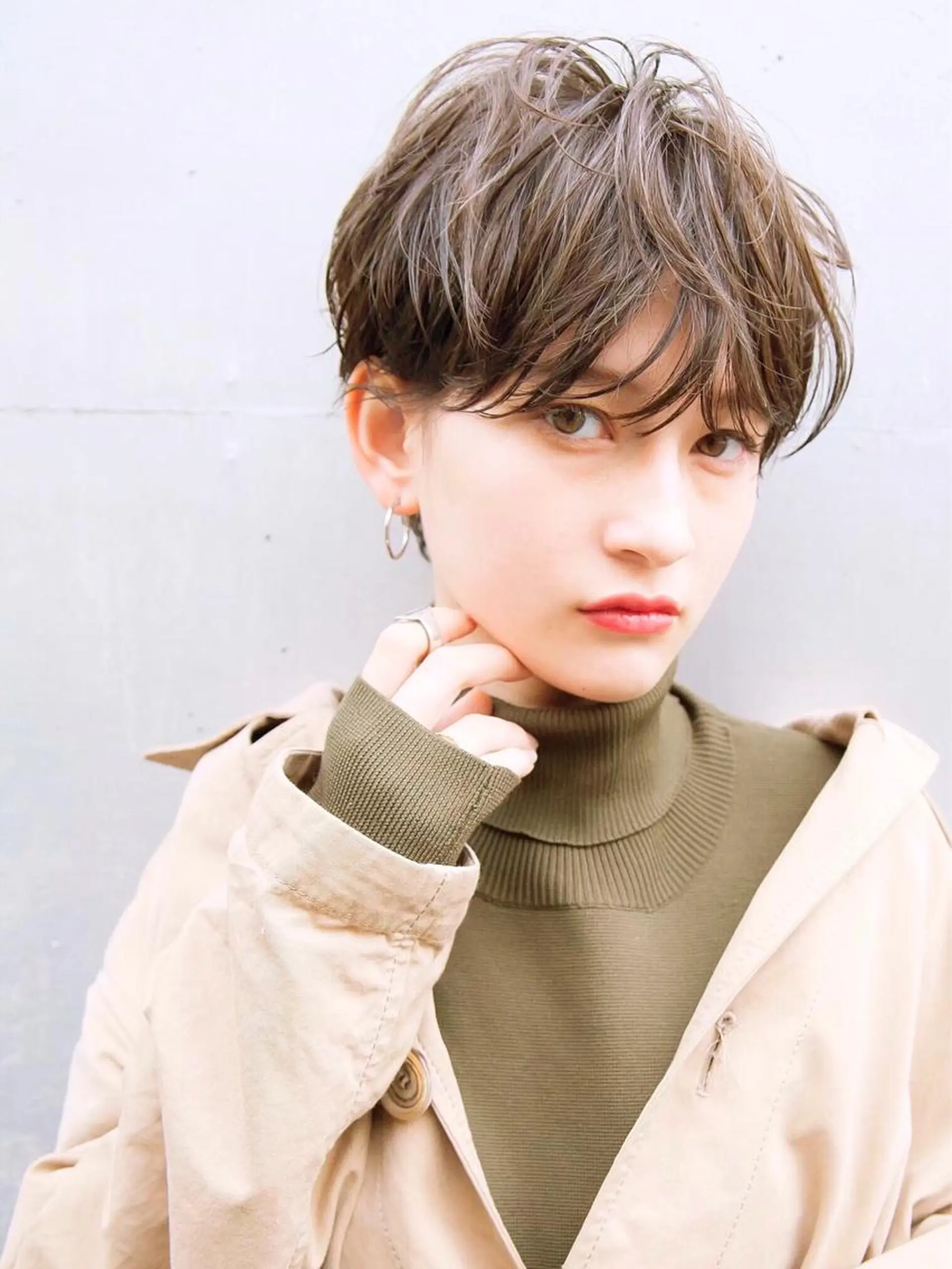 ショート カラー すきバサミを使わない カット✂️✨郡司泰之のヘアスタイル