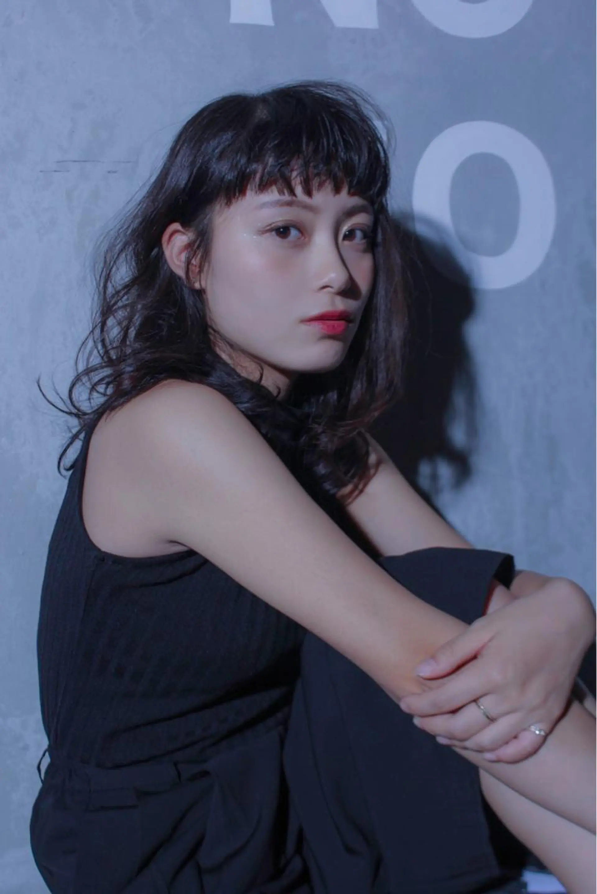 ミディアム 永田 崇のヘアスタイル