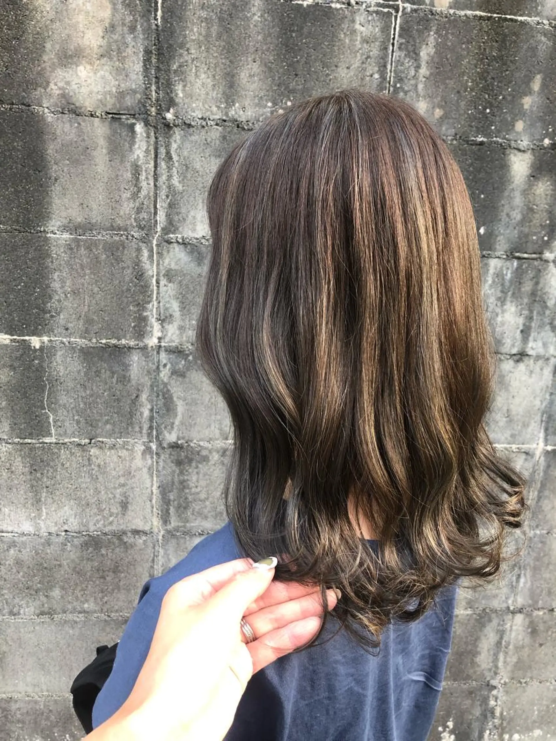 ロング カラー YAP！HAIR トコツメアヤノのヘアスタイル