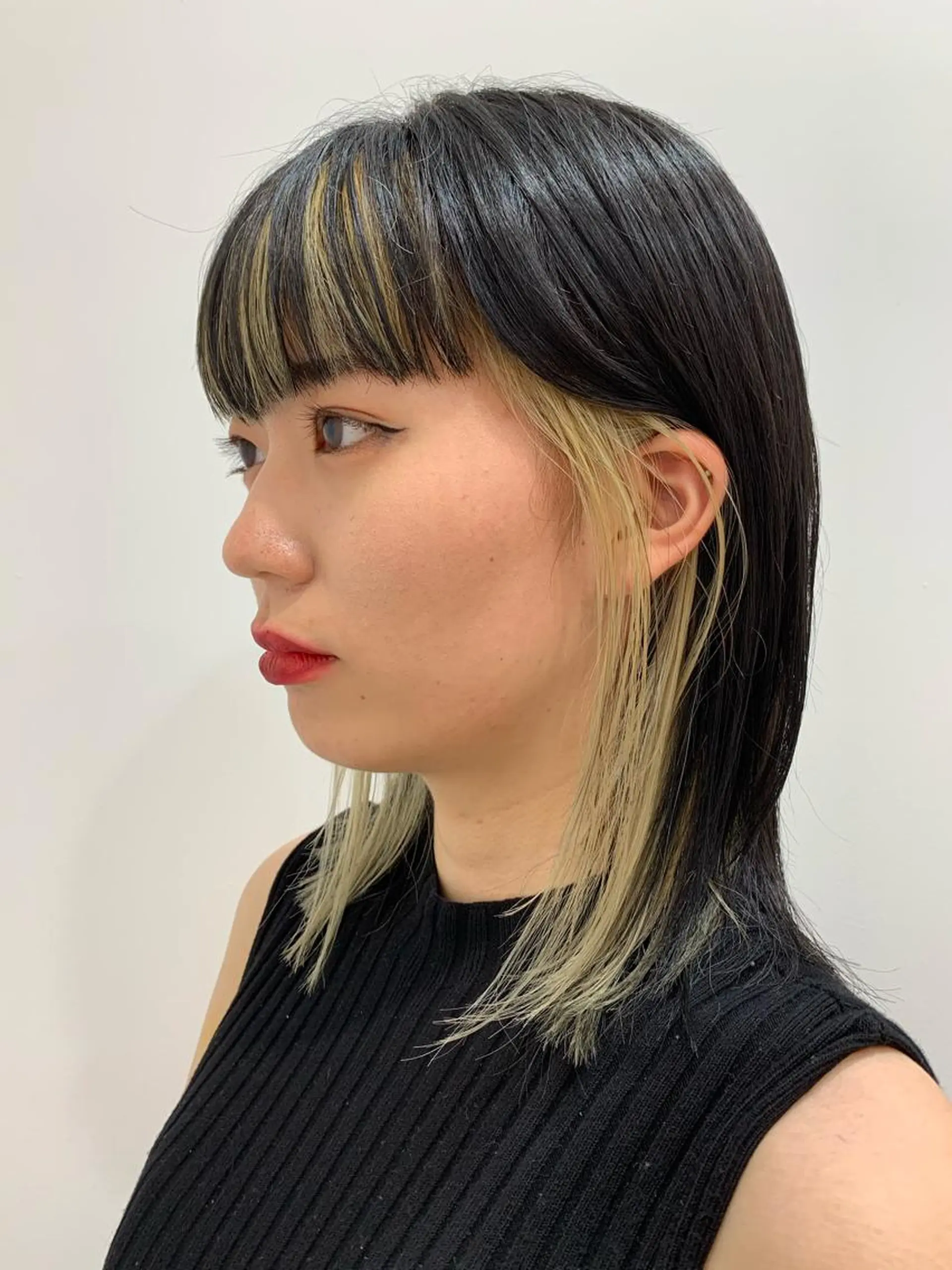 セミロング 加藤 佑哉のヘアスタイル