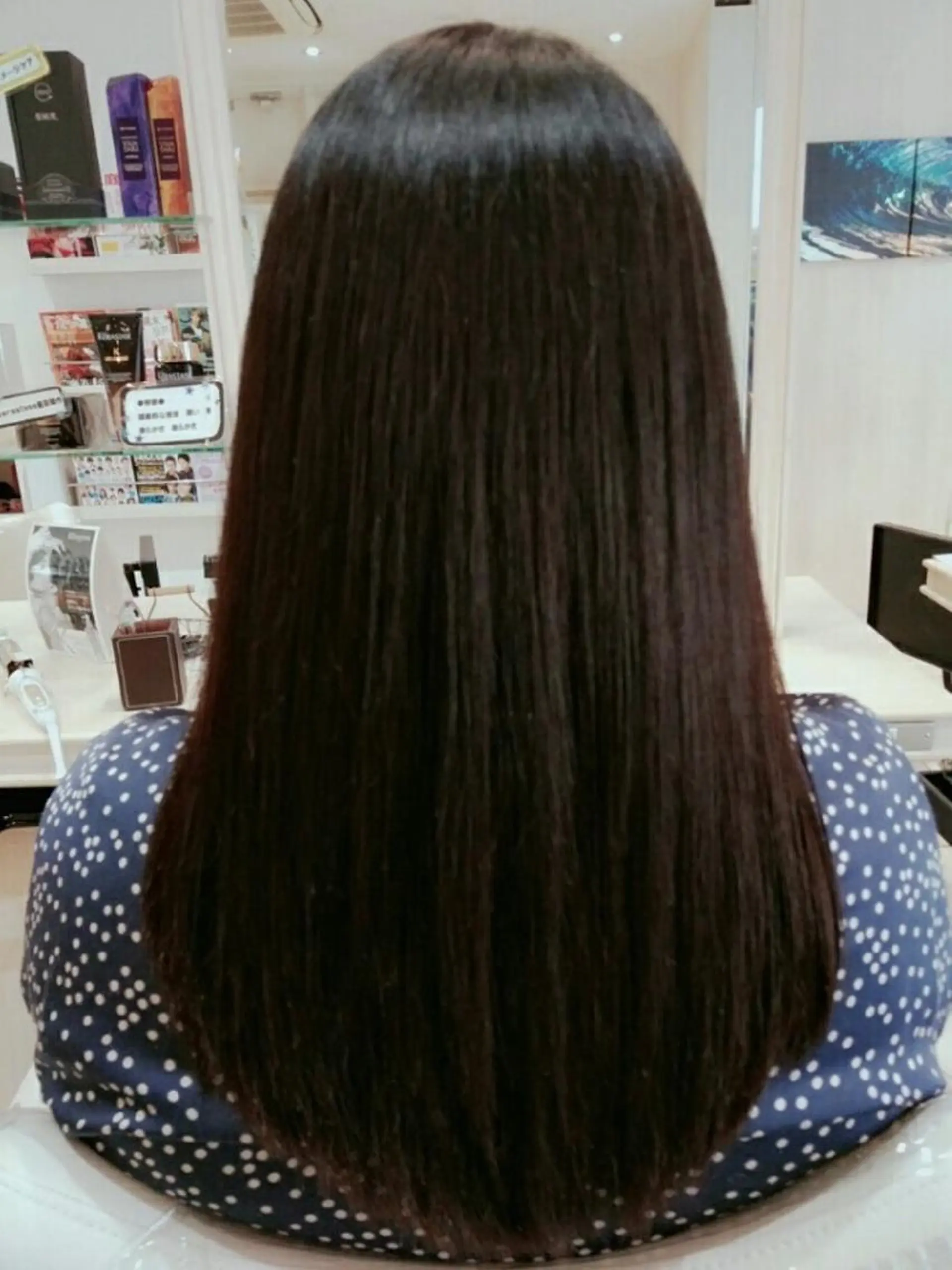 ロング 縮毛矯正 Ash 店長 木村 和人のヘアスタイル