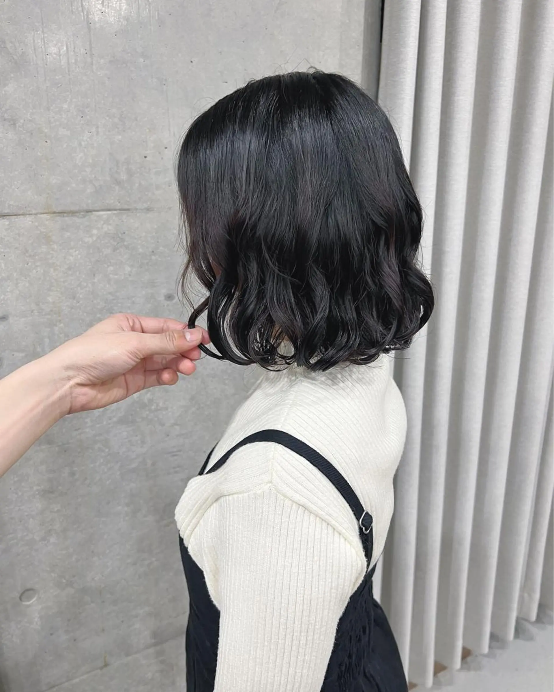 パーマ ボブパーマコテ巻き風 パーマNo1深江秀平のヘアスタイル