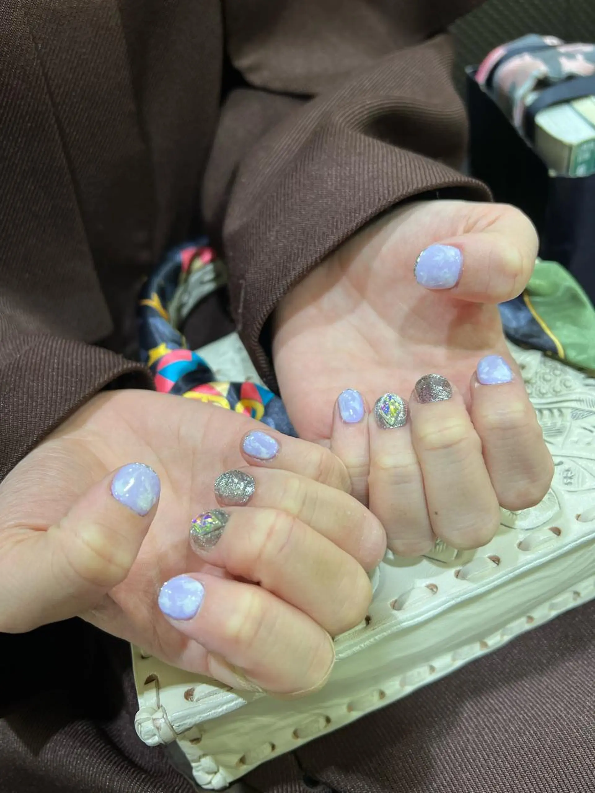 ネイル ハンドネイル 韓国🩶Y2Kネイル 💫くれはのネイルデザイン