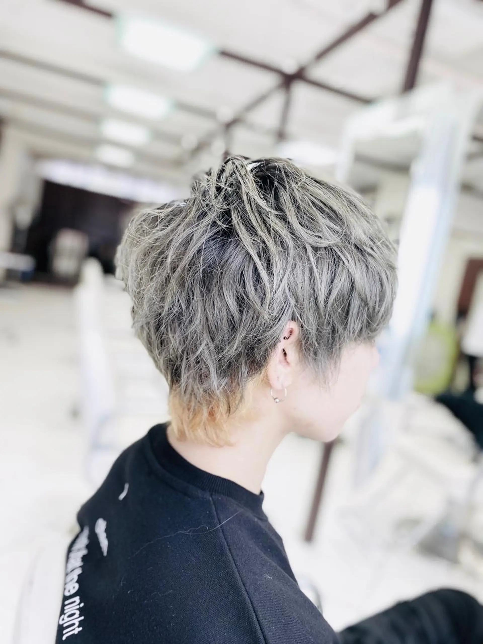 ショート カラー 髪質改善/縮毛矯正 今井ノブヤスのヘアスタイル