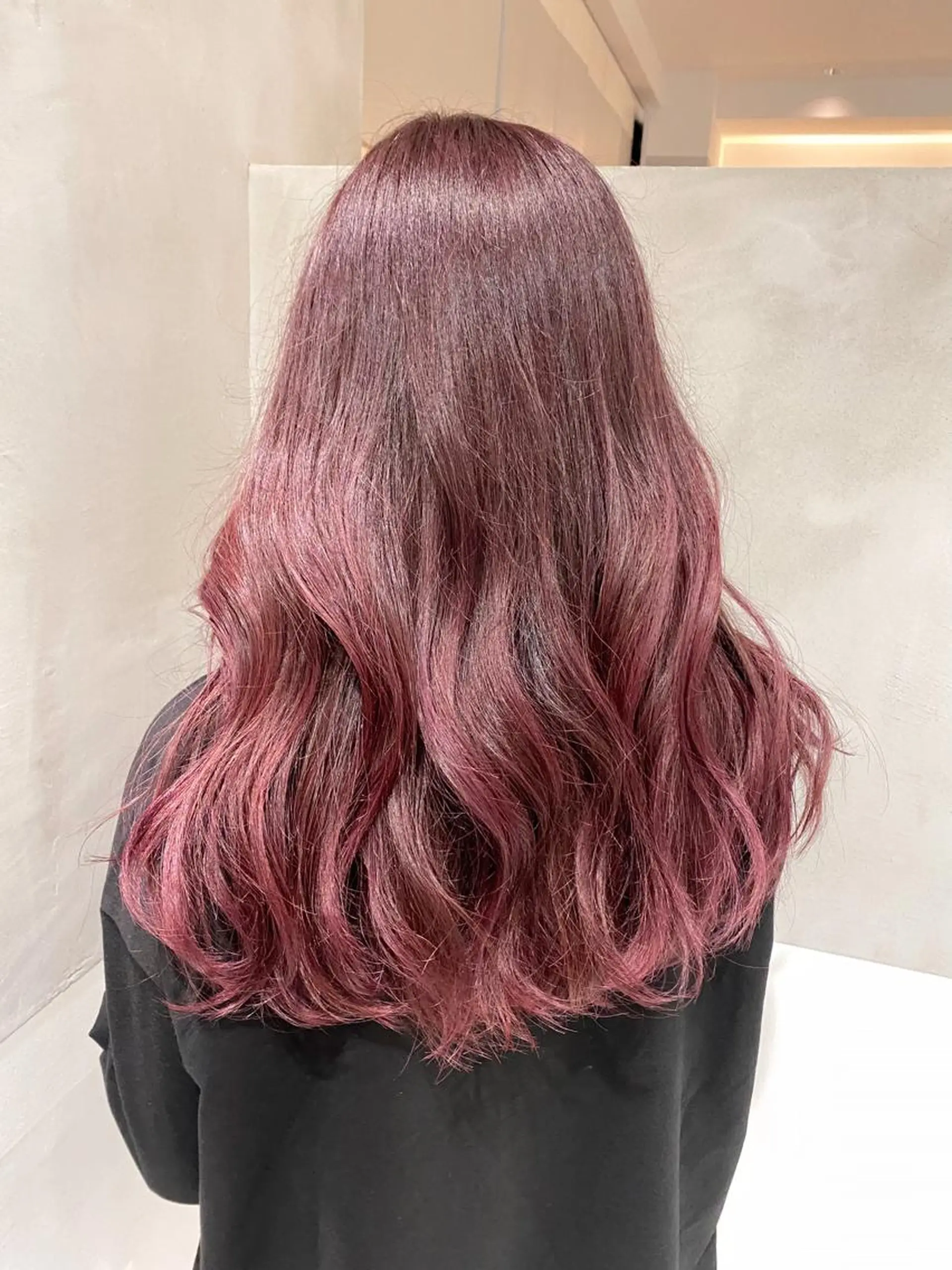 ロング カット ヘアカラー トリートメント ヘアセット 🎀韓国レイヤー 🇰🇷mireiのヘアスタイル