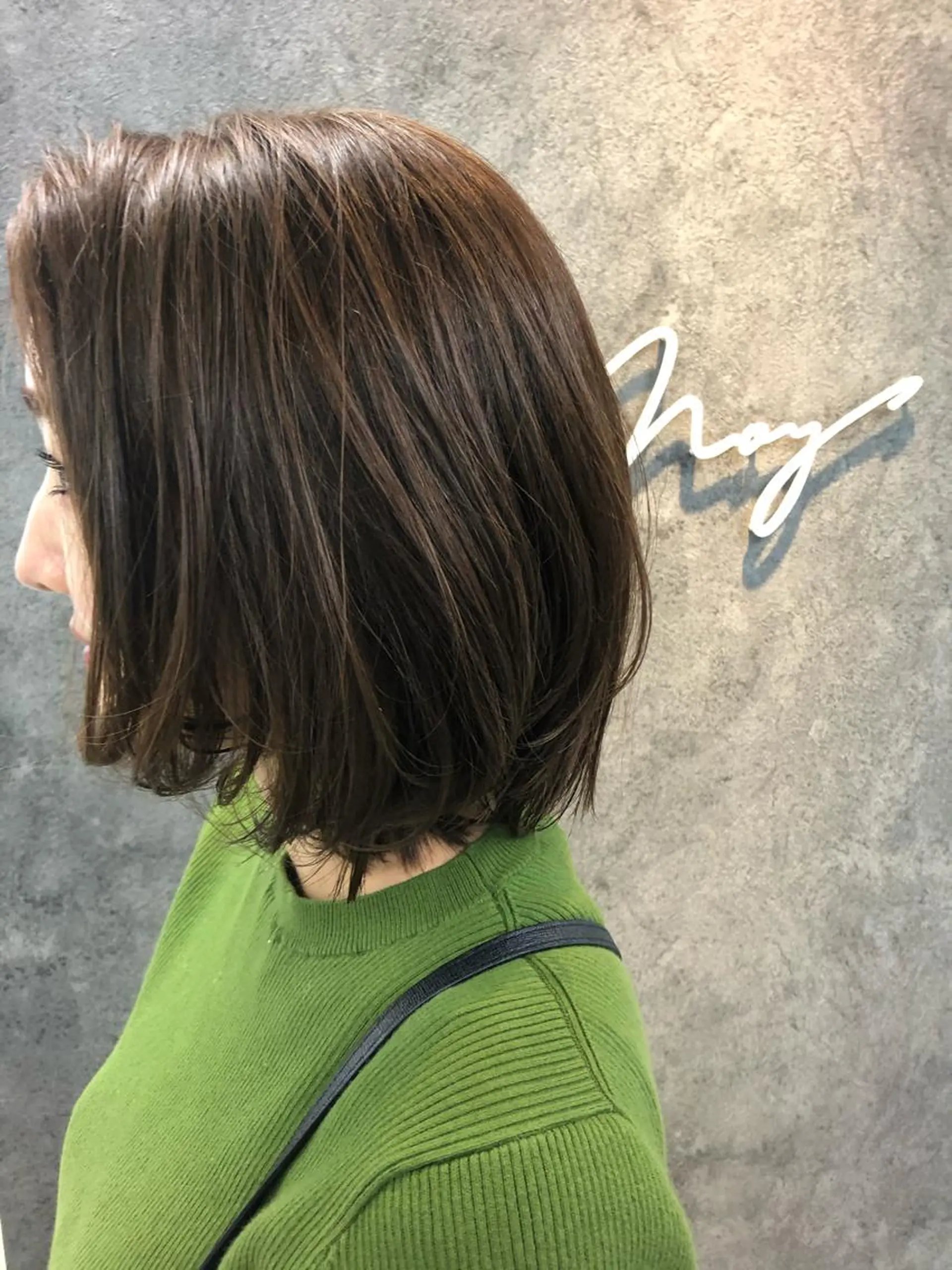 ミディアム ヘアカラー トリートメント Noyヨシモト ヒロトのヘアスタイル