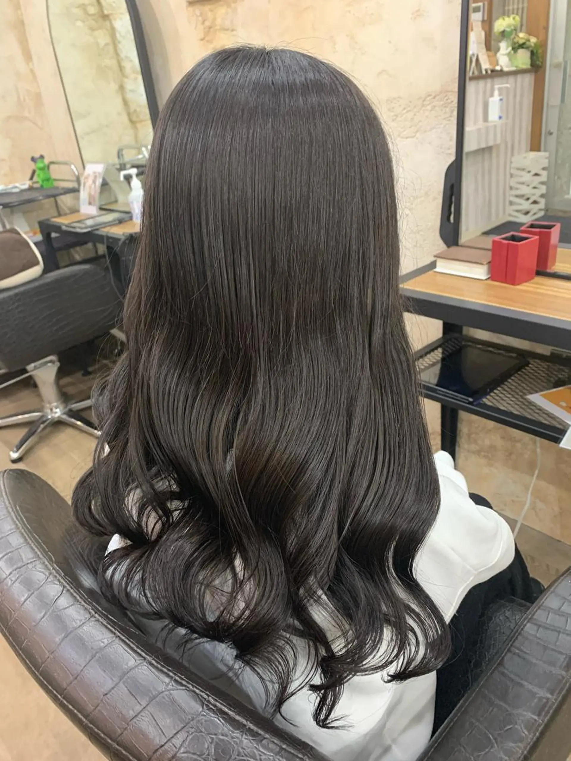ロング カラー チバ ヒロトのヘアスタイル