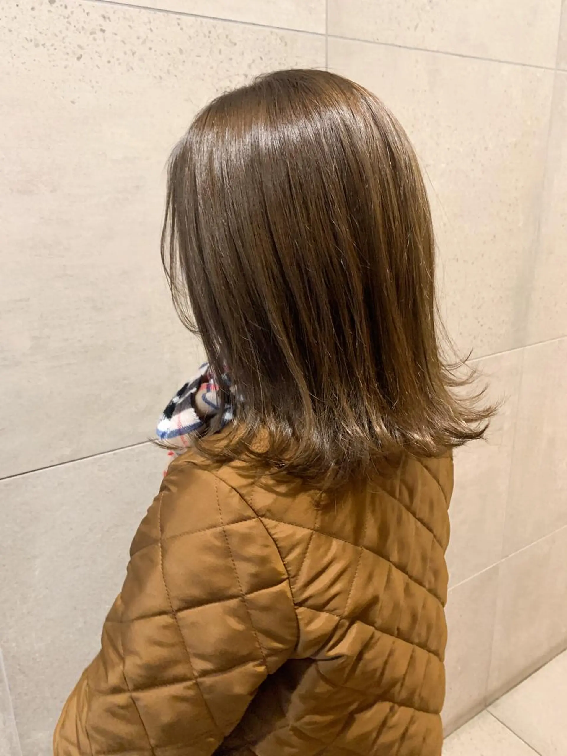 ミディアム 増田 晃士のヘアスタイル