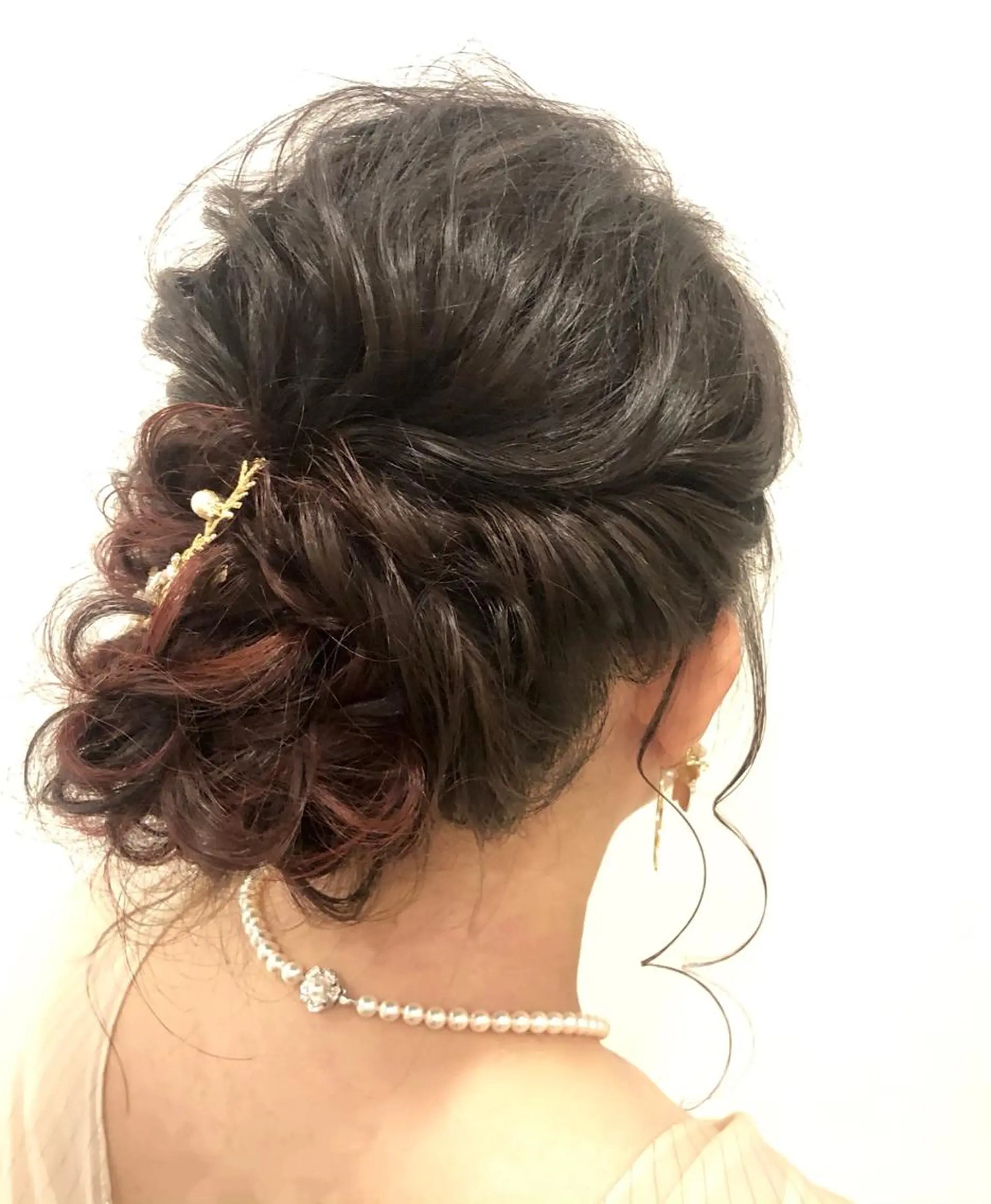 ヘアアレンジ ヘアセット 菊池 栄里奈のヘアスタイル