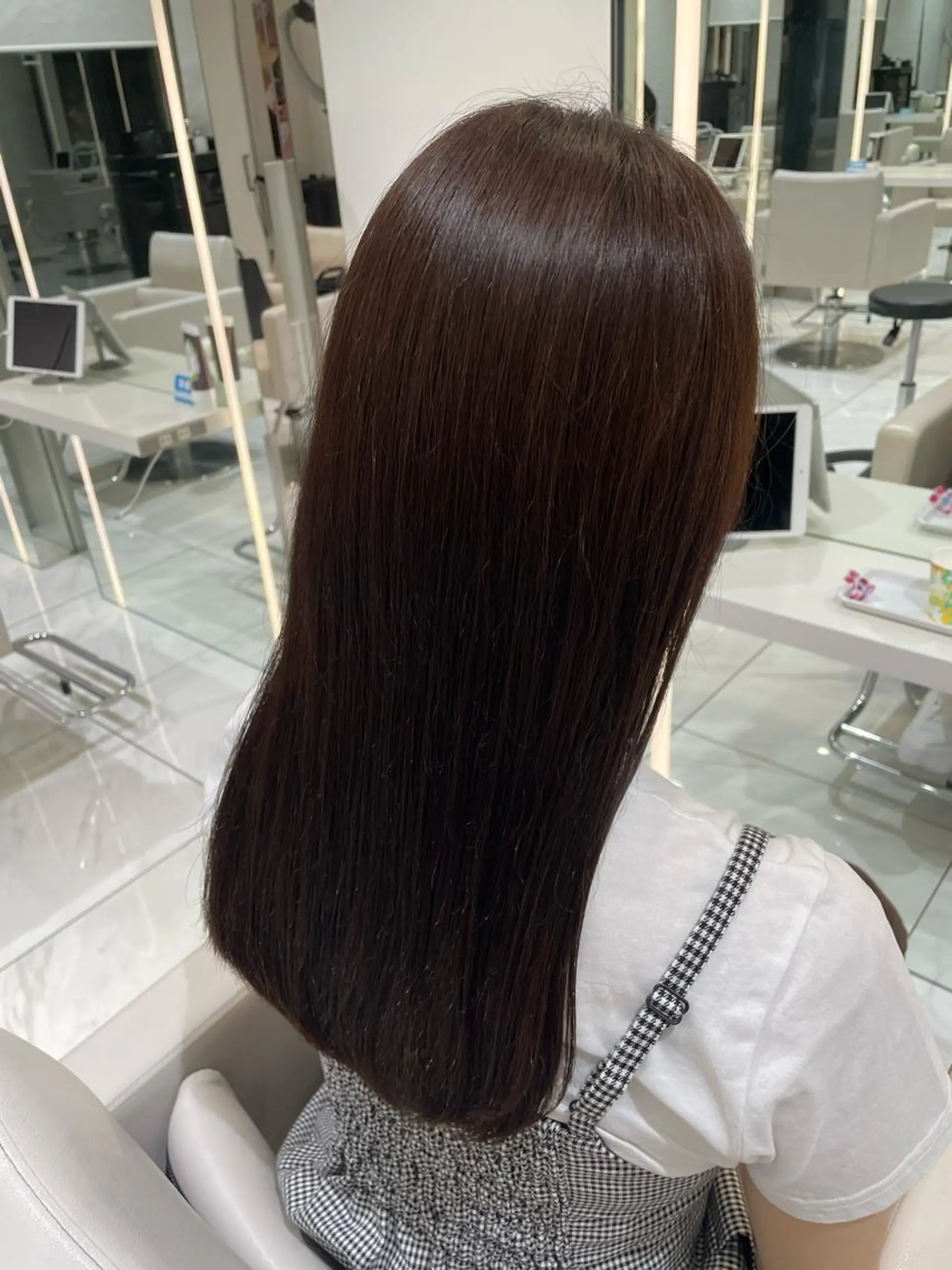 ロング カラー ケアカラー HARUKI MINATO Japan FUKUOKA所属・秋屋 美々梨のヘアスタイル