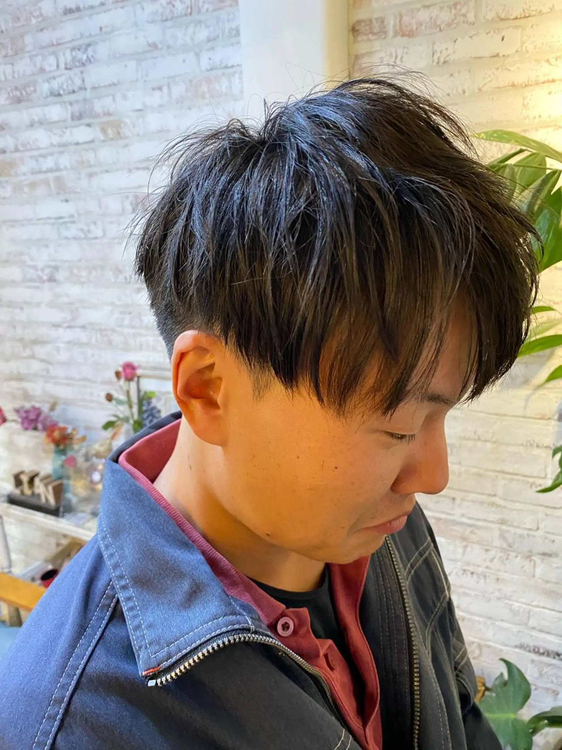 ショート メンズ 長濱 俊のヘアスタイル
