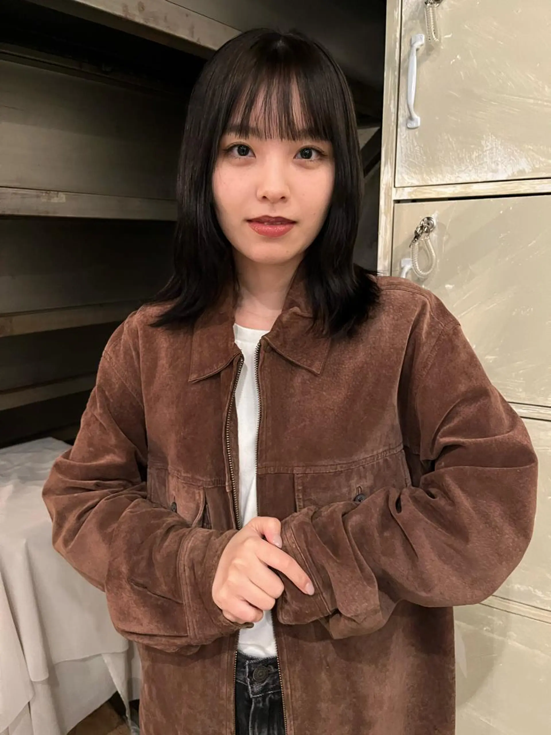 ミディアム カラー 赤み消しカラー/ ナチュラル/トモキのヘアスタイル