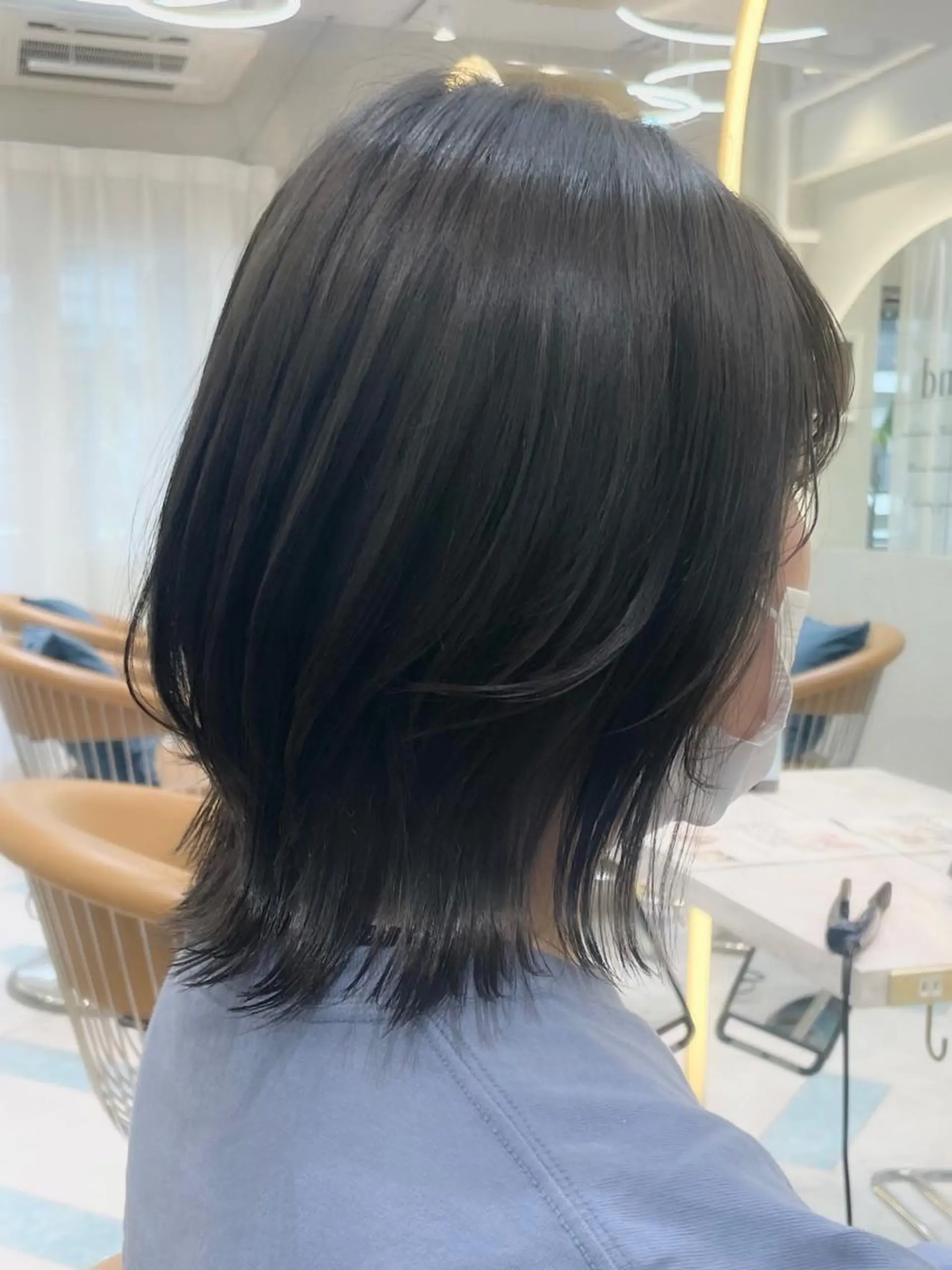 ショート ウルフカット カット ヘアカラー トリートメント 育休中4/30- 予約受付/野崎かよのヘアスタイル