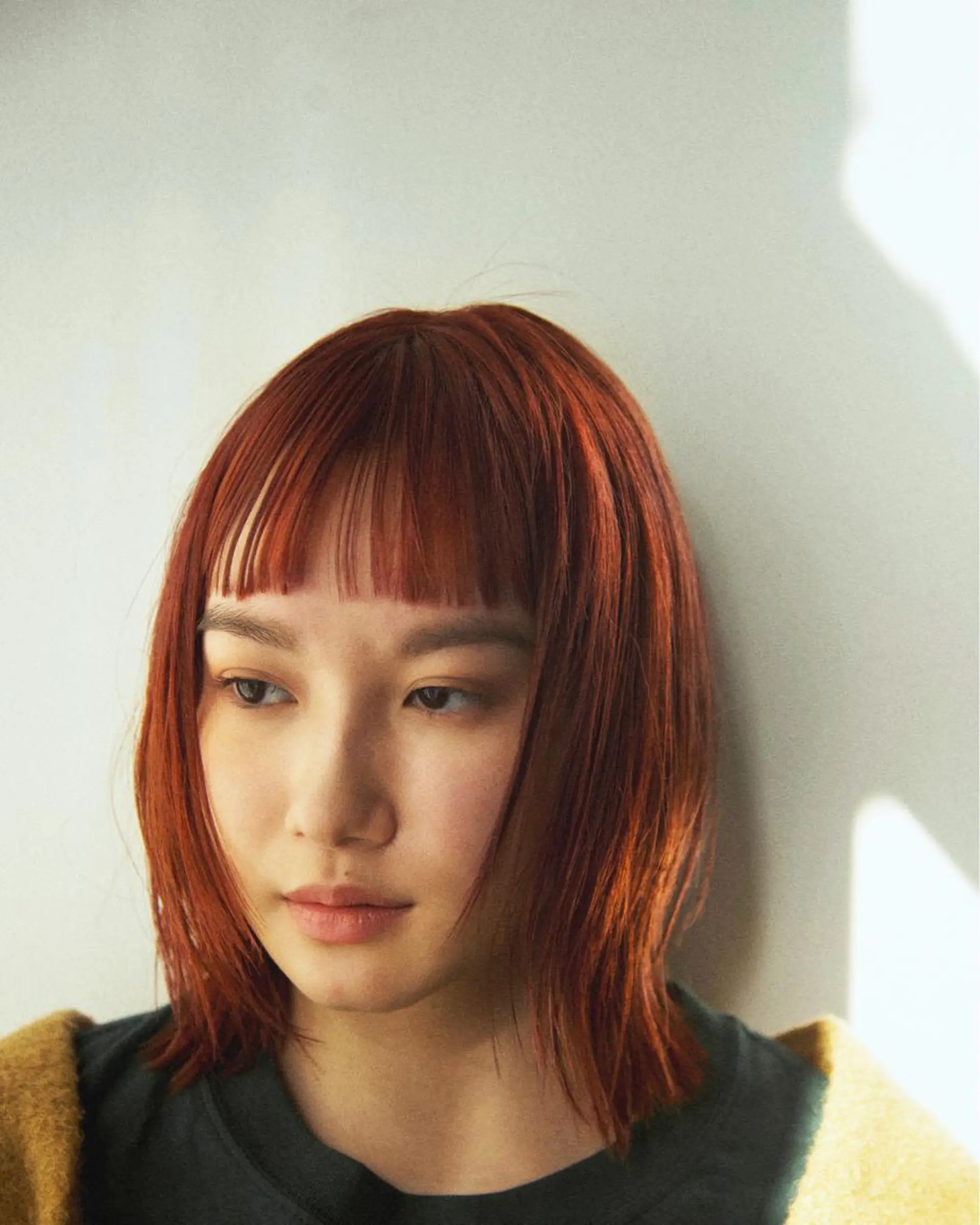 ミディアム カラー 前田 雄のヘアスタイル