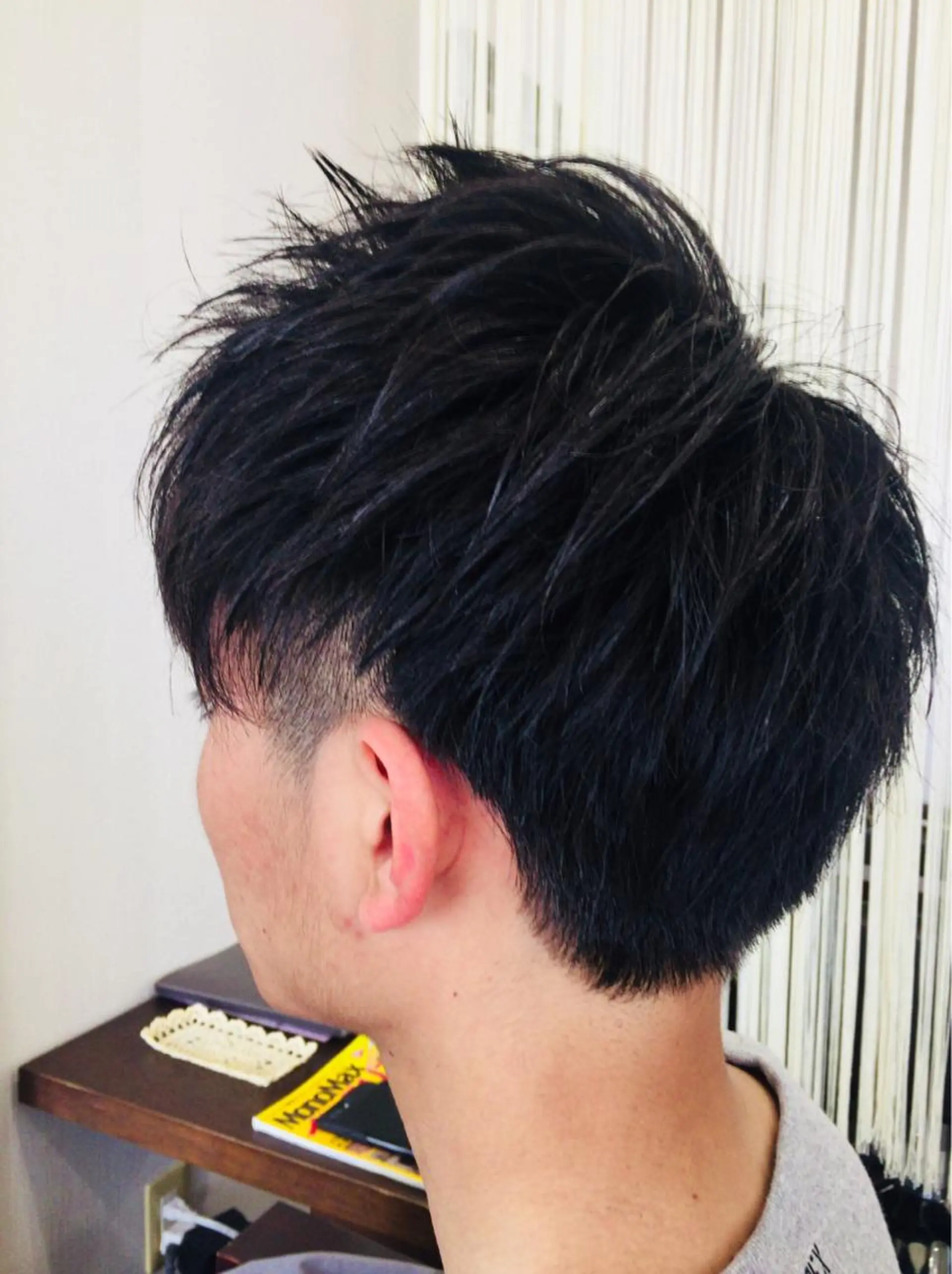 ショート カラー メンズ 阿久津 泰幸のヘアスタイル