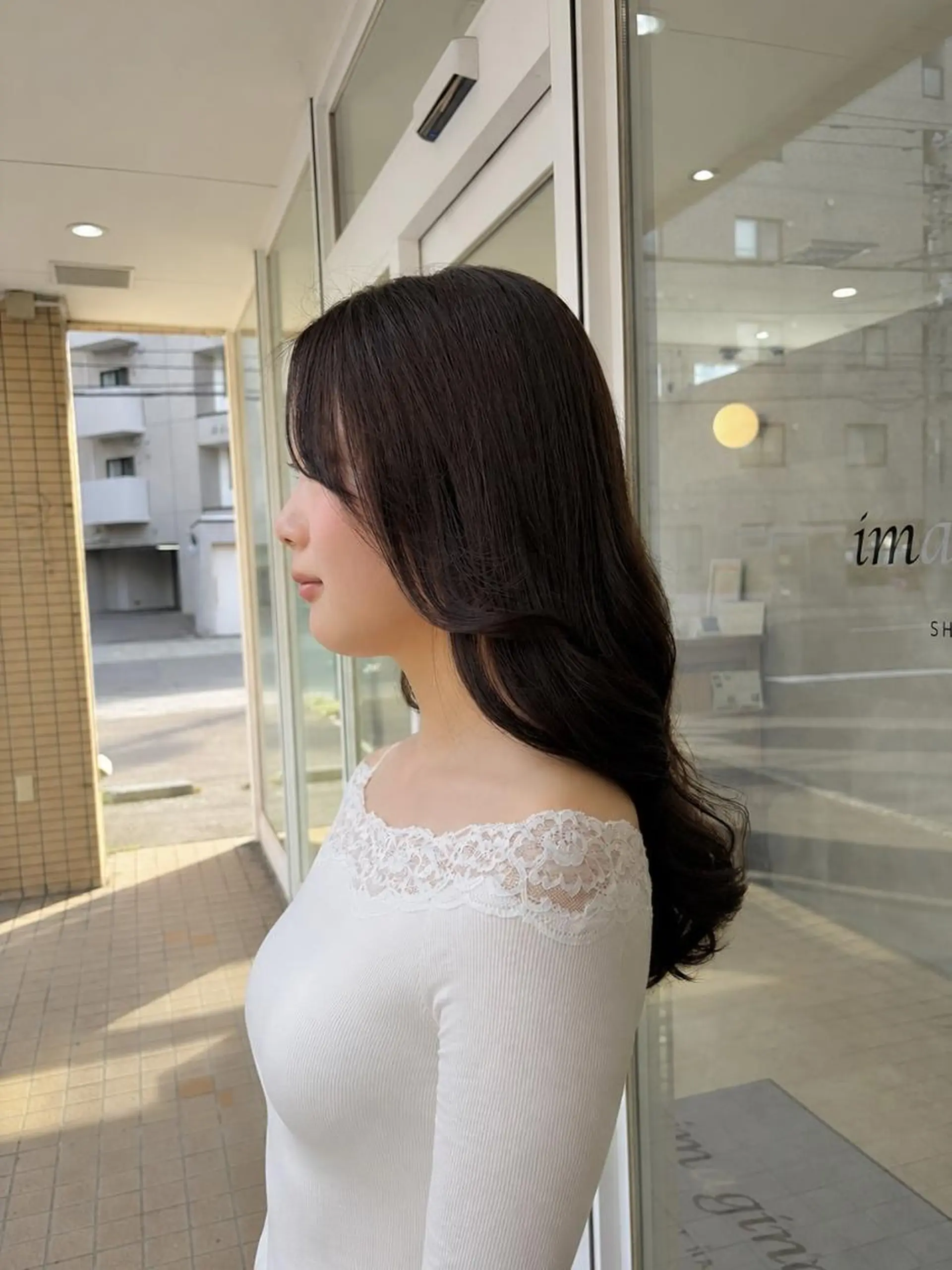 ロング カラー ブリーチ 透明感カラー ブリーチなしカラー ヘアカラー トリートメント 韓国ヘアケアブリーチ 莉奈のヘアスタイル