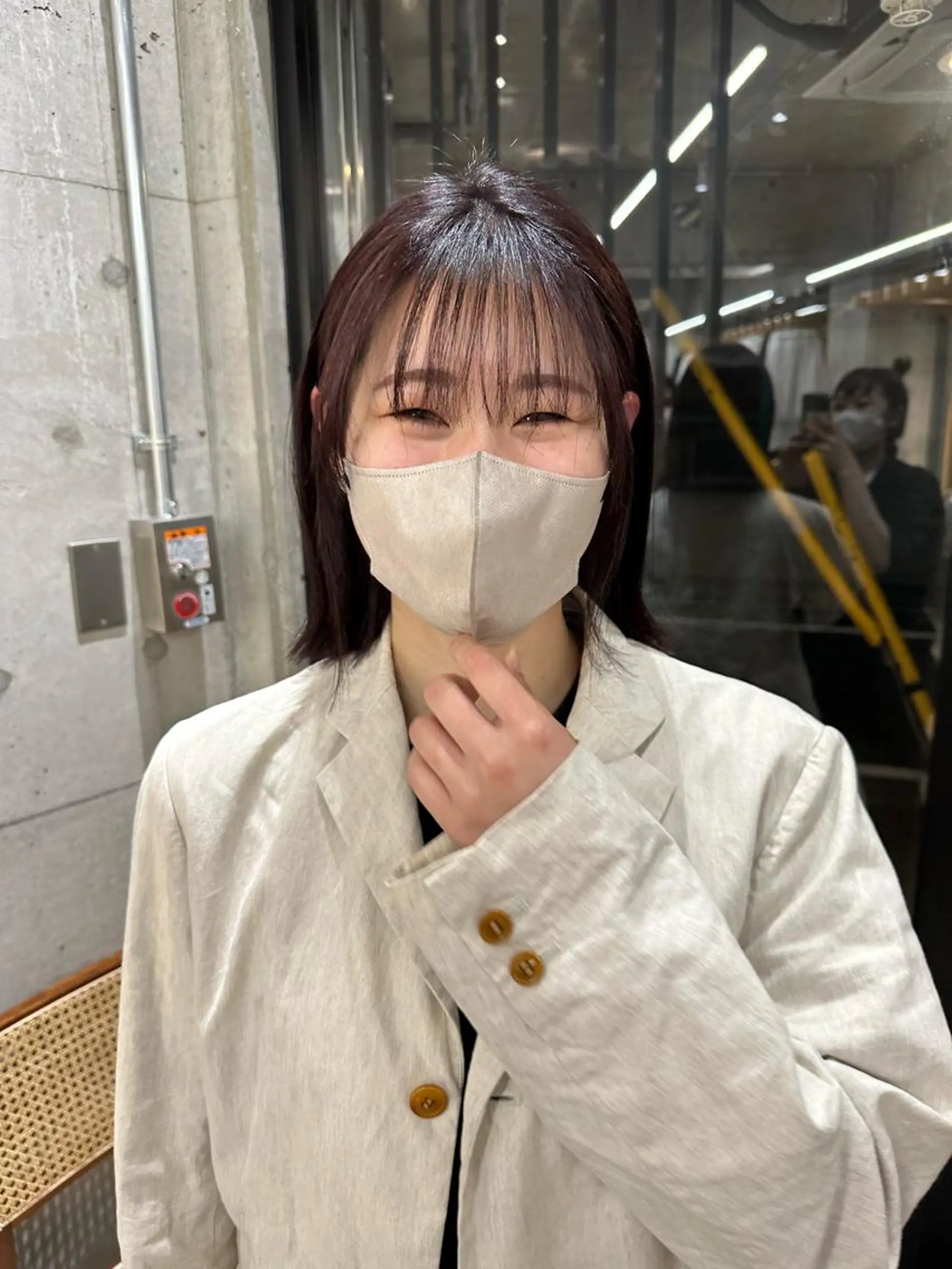 カラー タグチ アスカのヘアスタイル