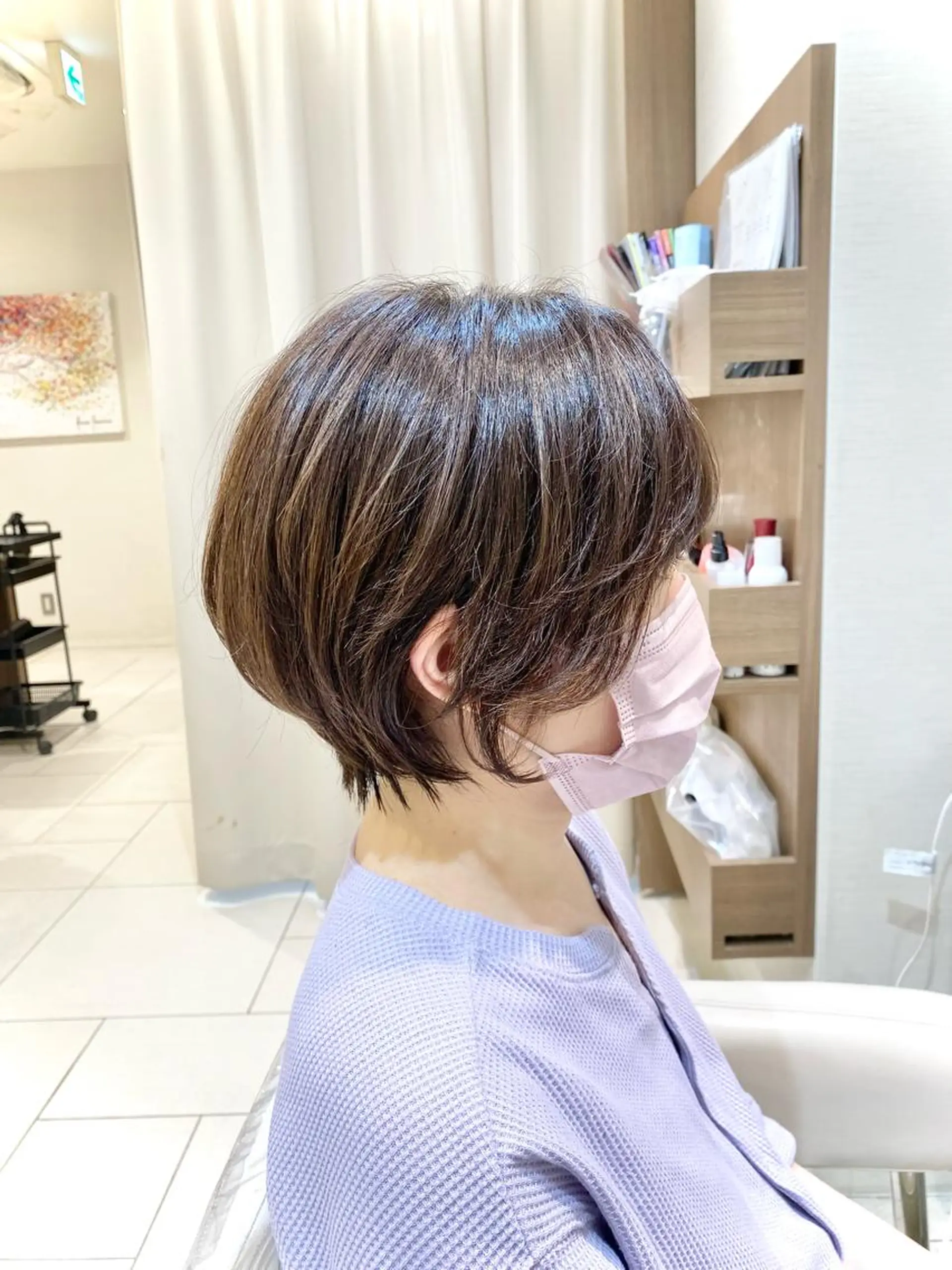 ショート 横山 直輝のヘアスタイル