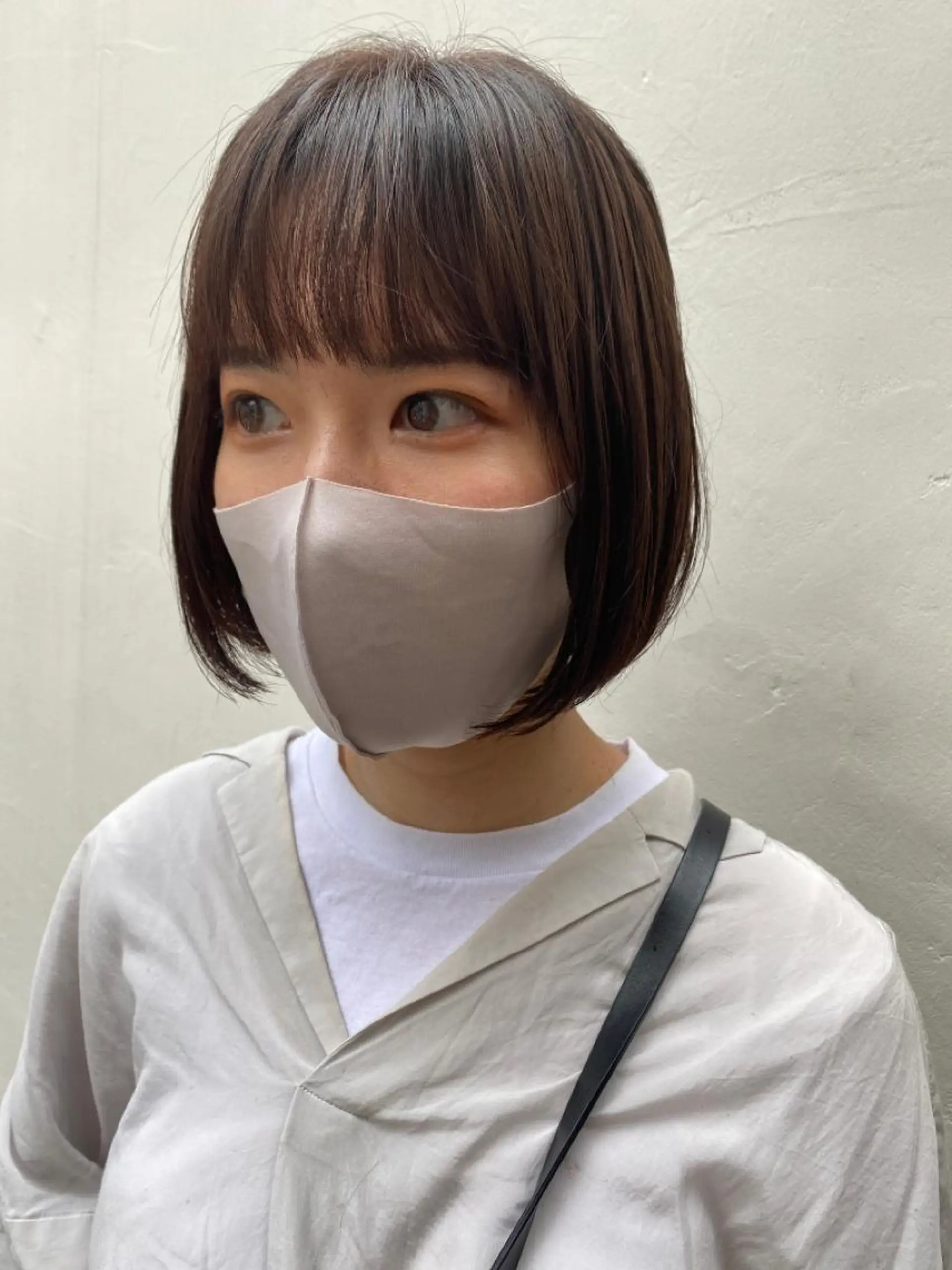 ミディアム ボブ ナカジマ ボブ/レイヤーのヘアスタイル