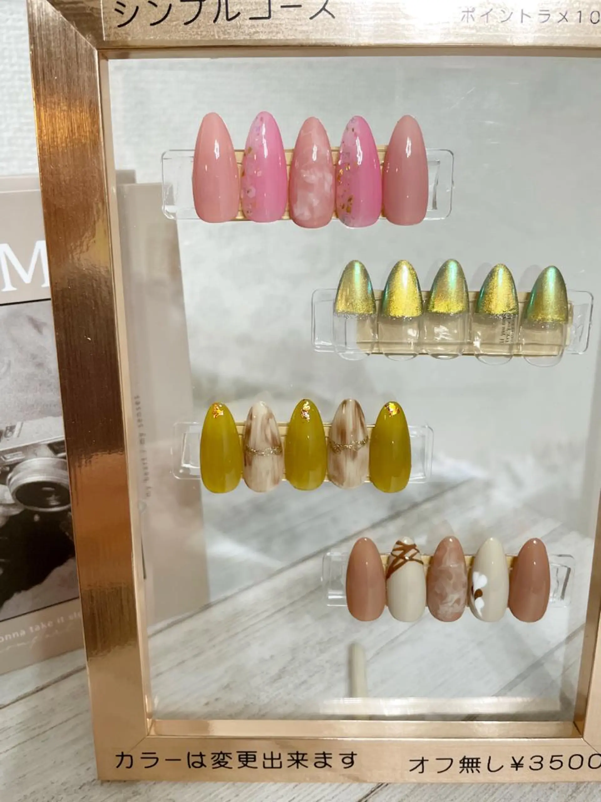 ネイル シンプルネイル フットネイル oki nailのネイルデザイン