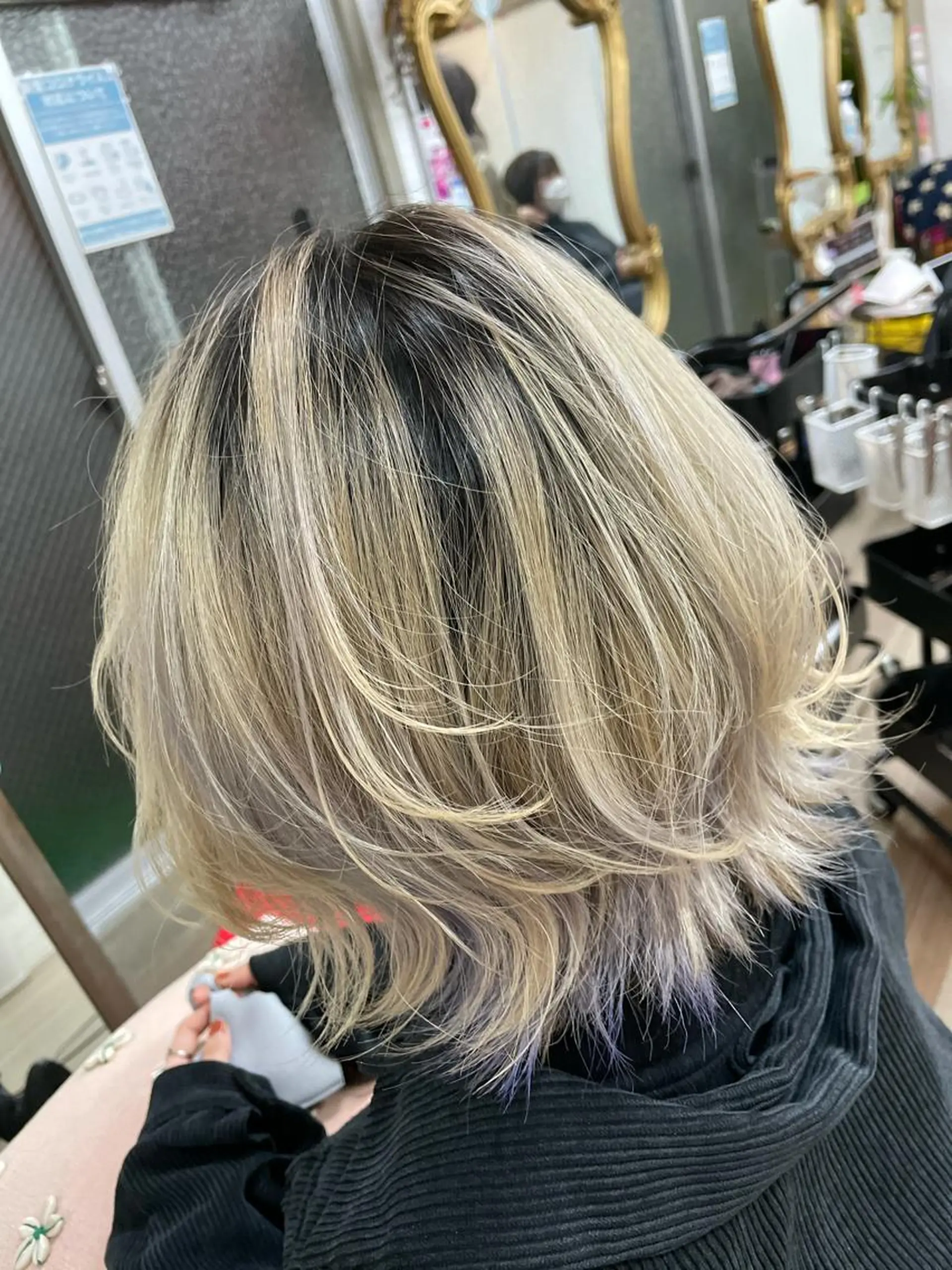 カラー ヘアカラー プルエクステ/潤艶 最強矯正/西野入のヘアスタイル