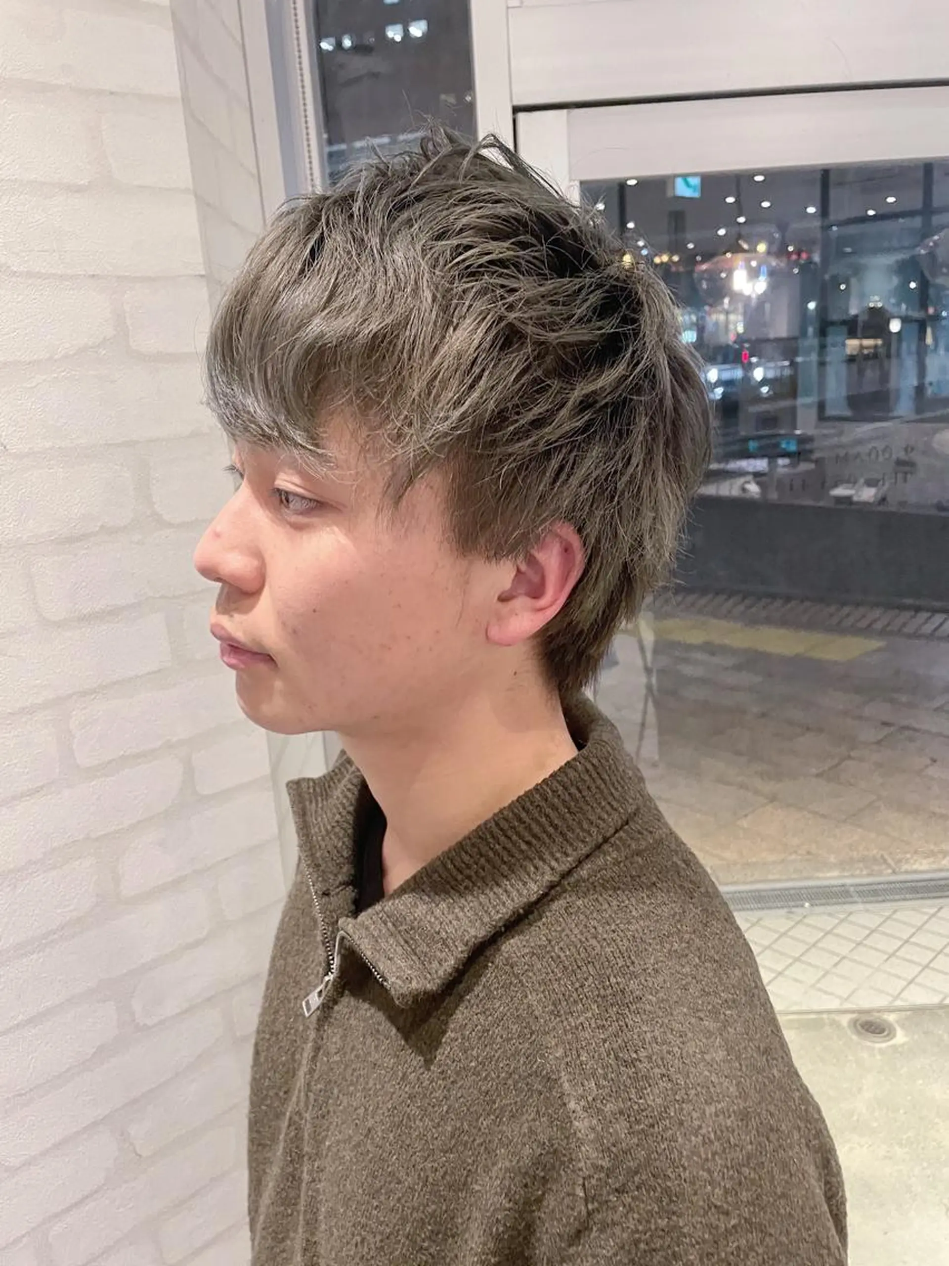 カラー メンズ ケアブリーチ /髪質 改善/古橋圭史郎のヘアスタイル