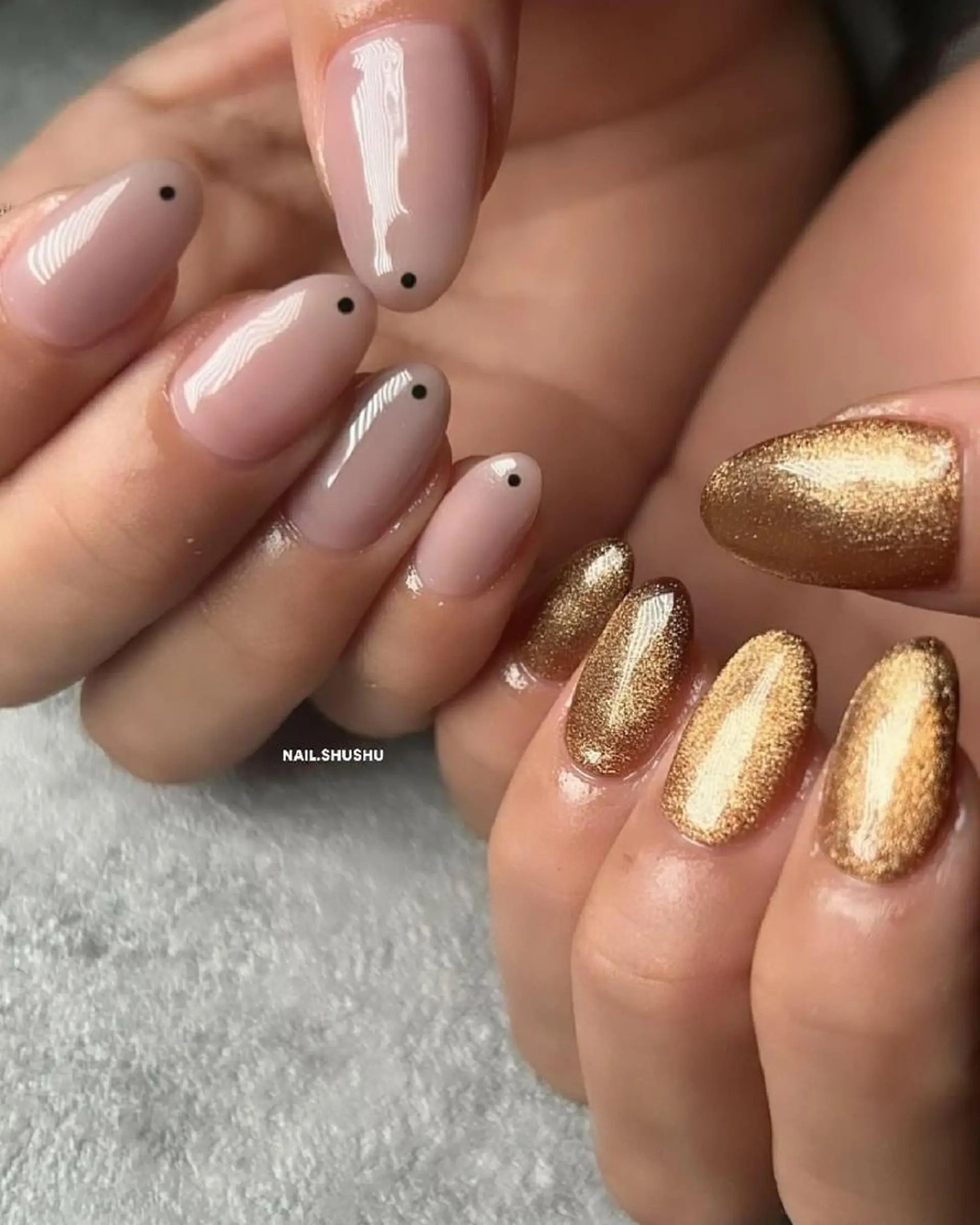 ネイル 持ち込み ニュアンスネイル ワンカラーネイル シンプルネイル バレンタイン 3dパーツ/流行り 👧shushu❤️のネイルデザイン