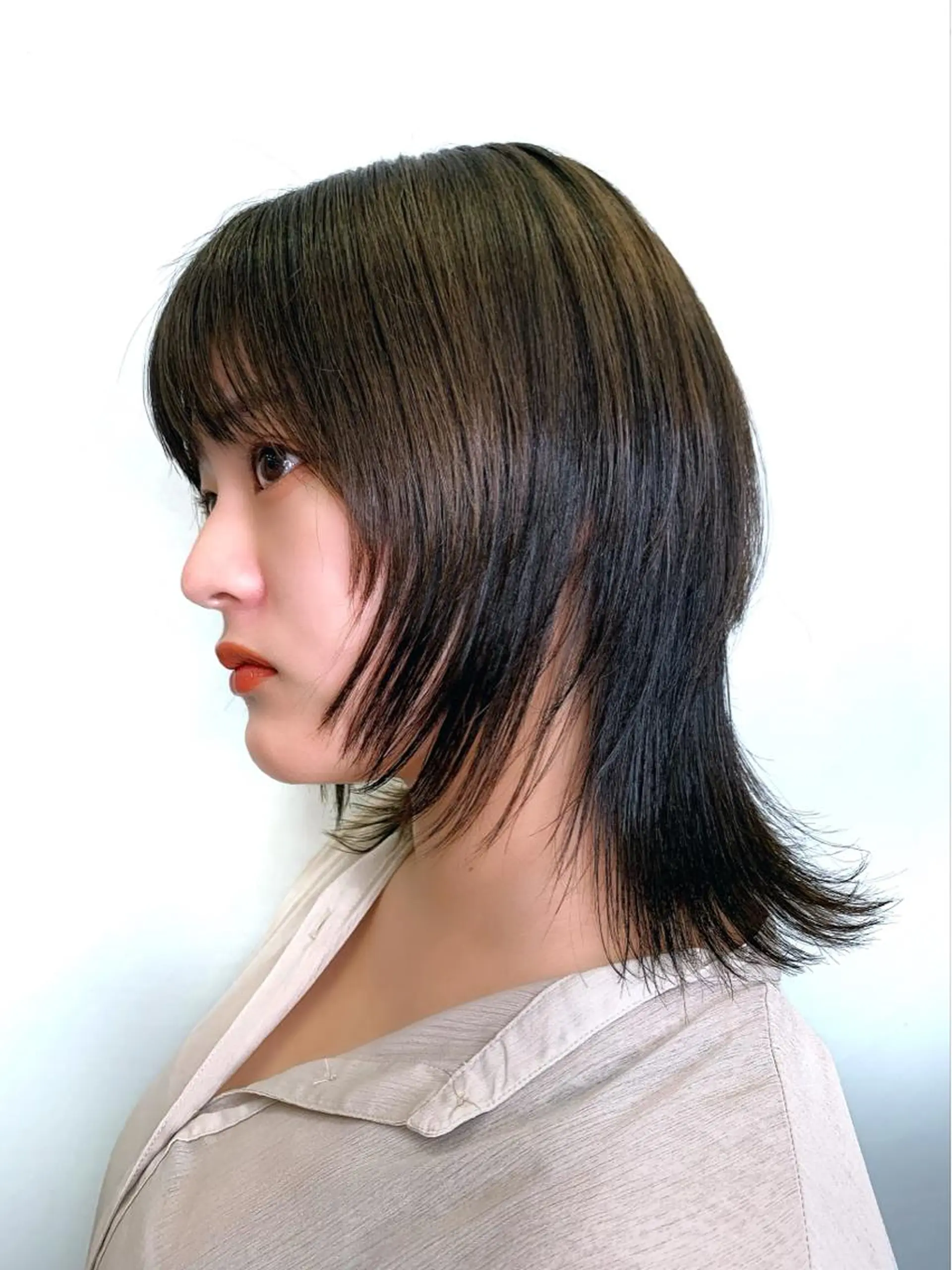 ミディアム ウルフカット 和氣 将人のヘアスタイル