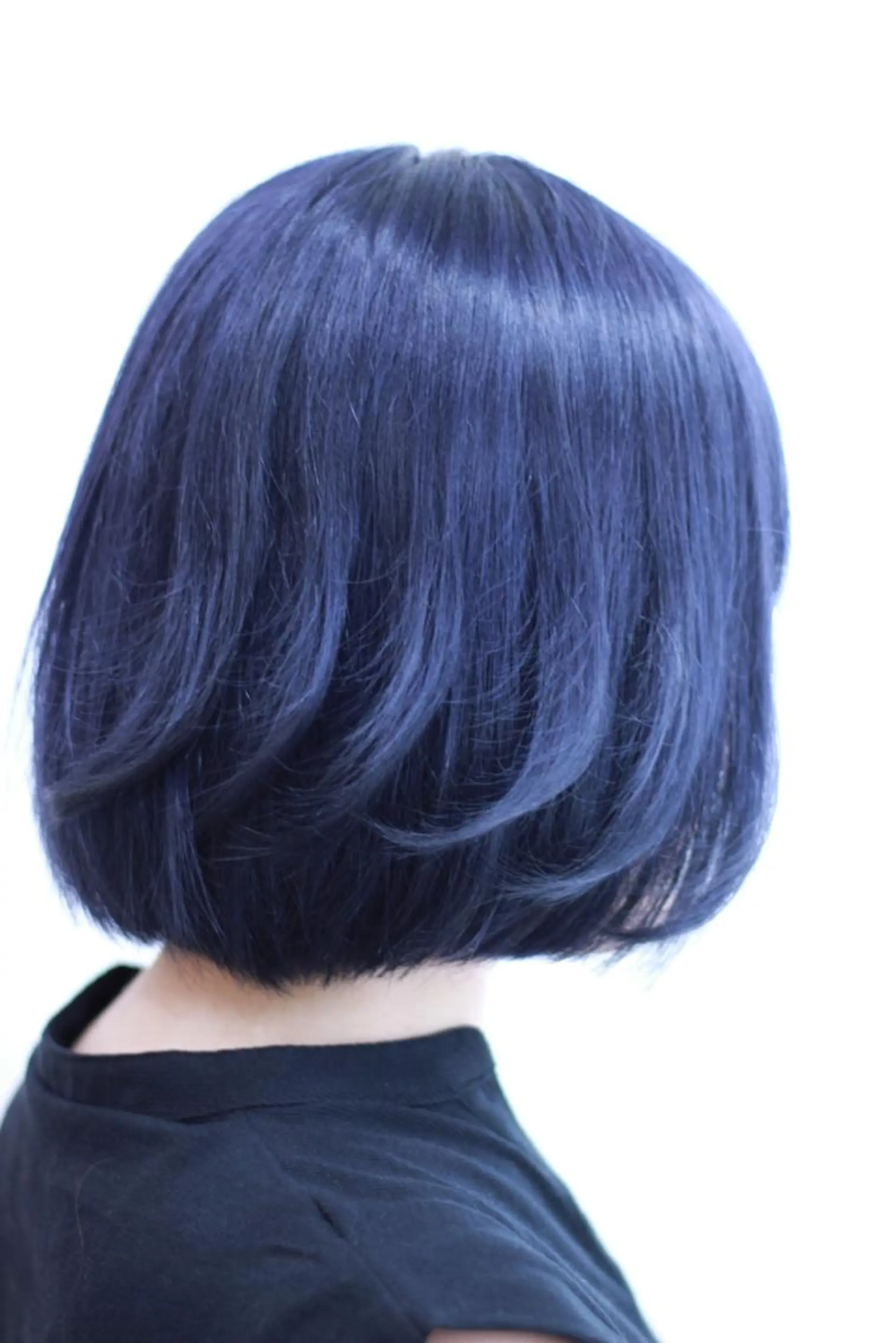 ショート カラー ブリーチ ブルーカラー 透明感カラー シールエクステ🎀 ハイトーン特化🎀のヘアスタイル