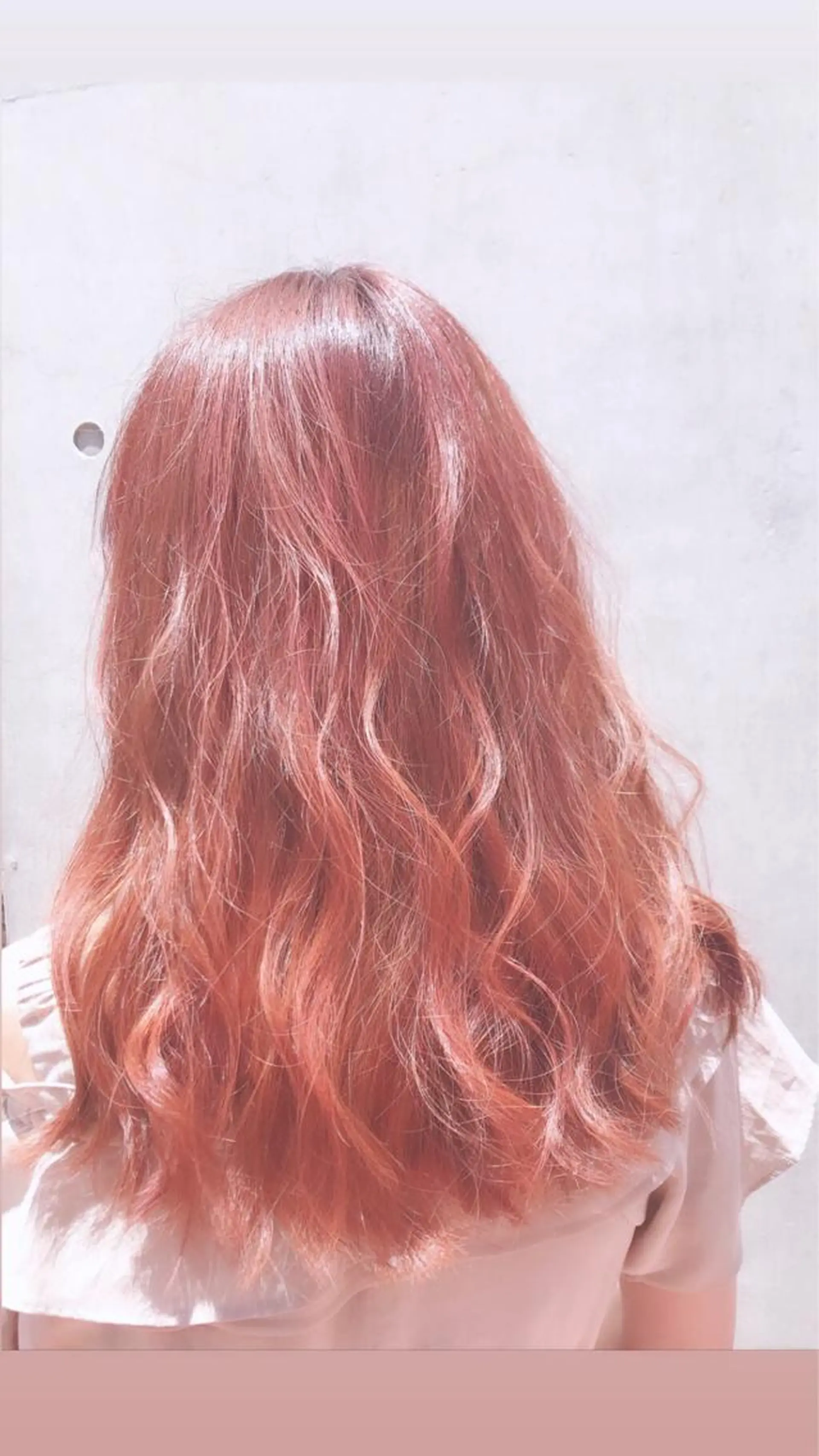 ロング カラー ヘアアレンジ バレイヤージュ ピンクカラー レイヤーカット アイラッシュ/美容室 個室/瀬戸 一菜のヘアスタイル