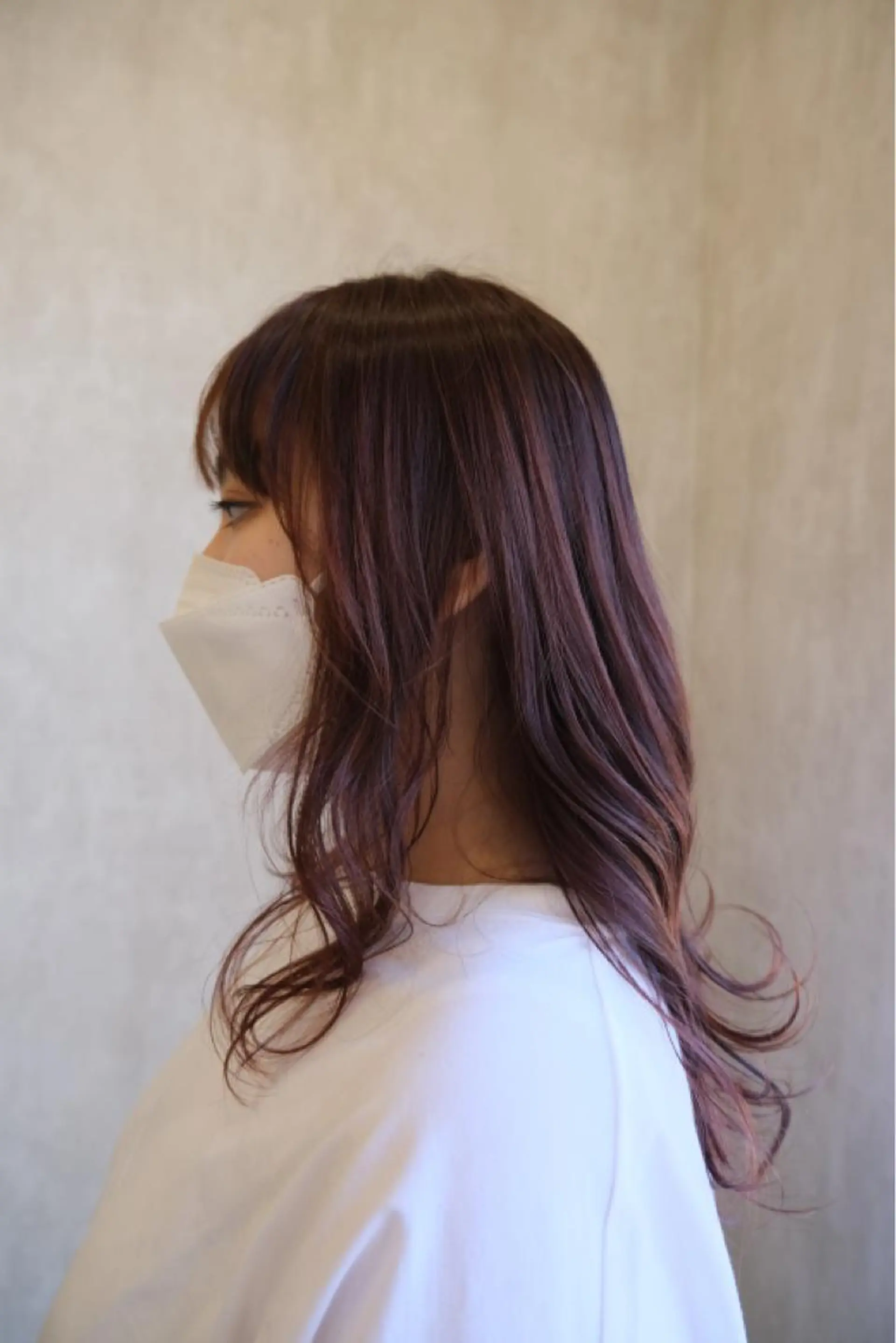 ロング 藤田 沙織のヘアスタイル