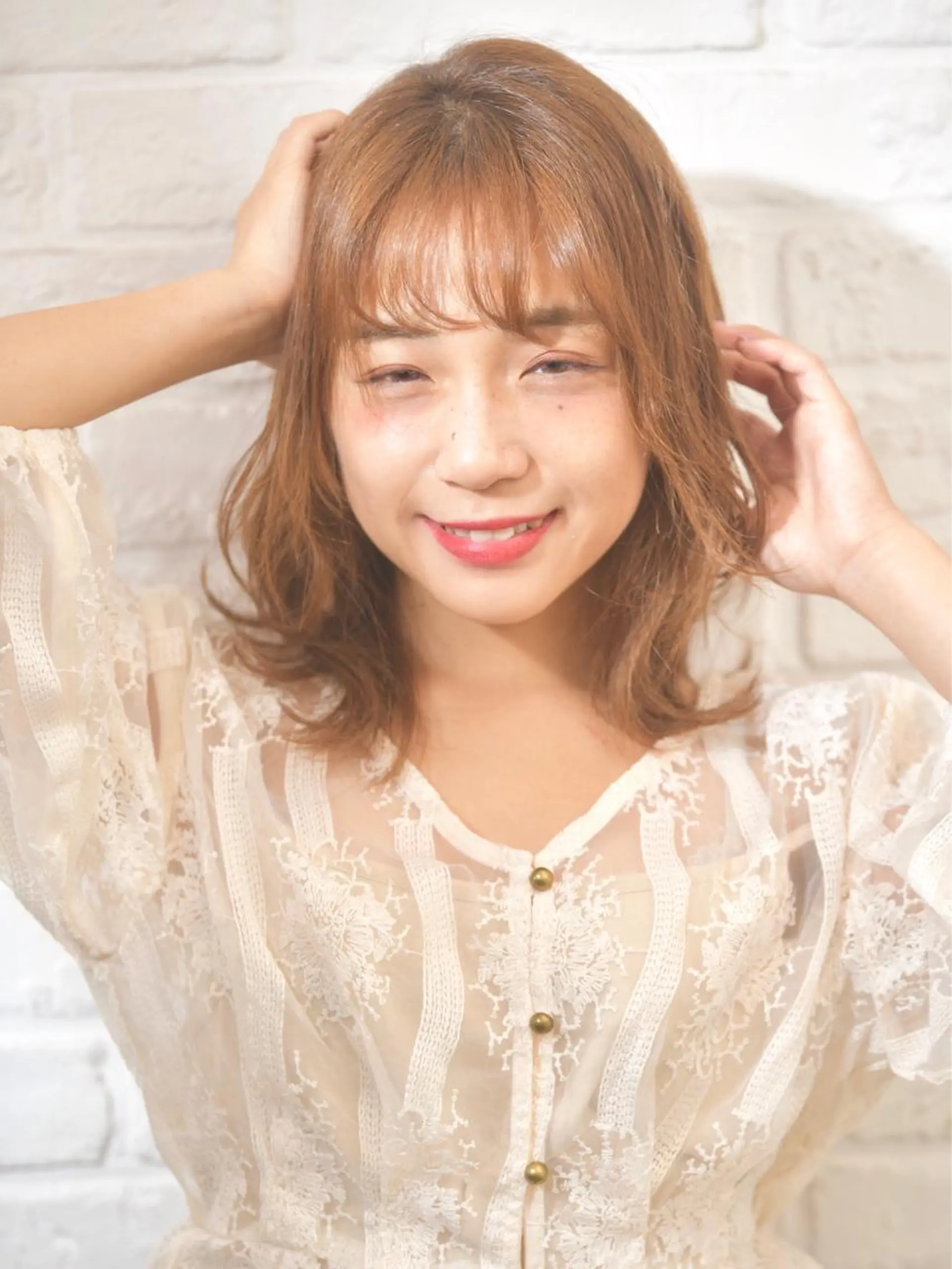 ミディアム トレンドヘアーに🌈 川村　静香のヘアスタイル