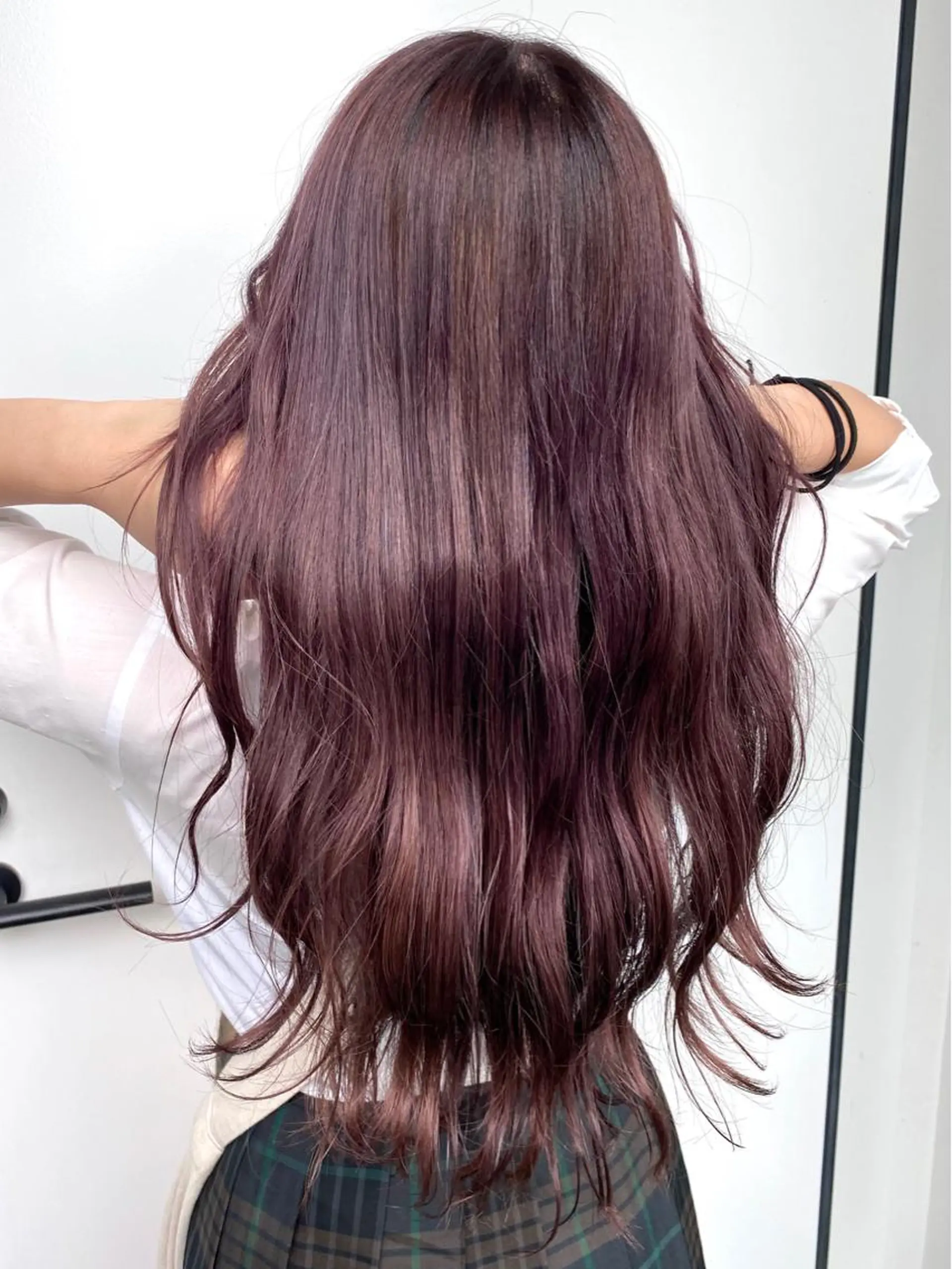 セミロング カラー Unami MIHA☘️*゜のヘアスタイル