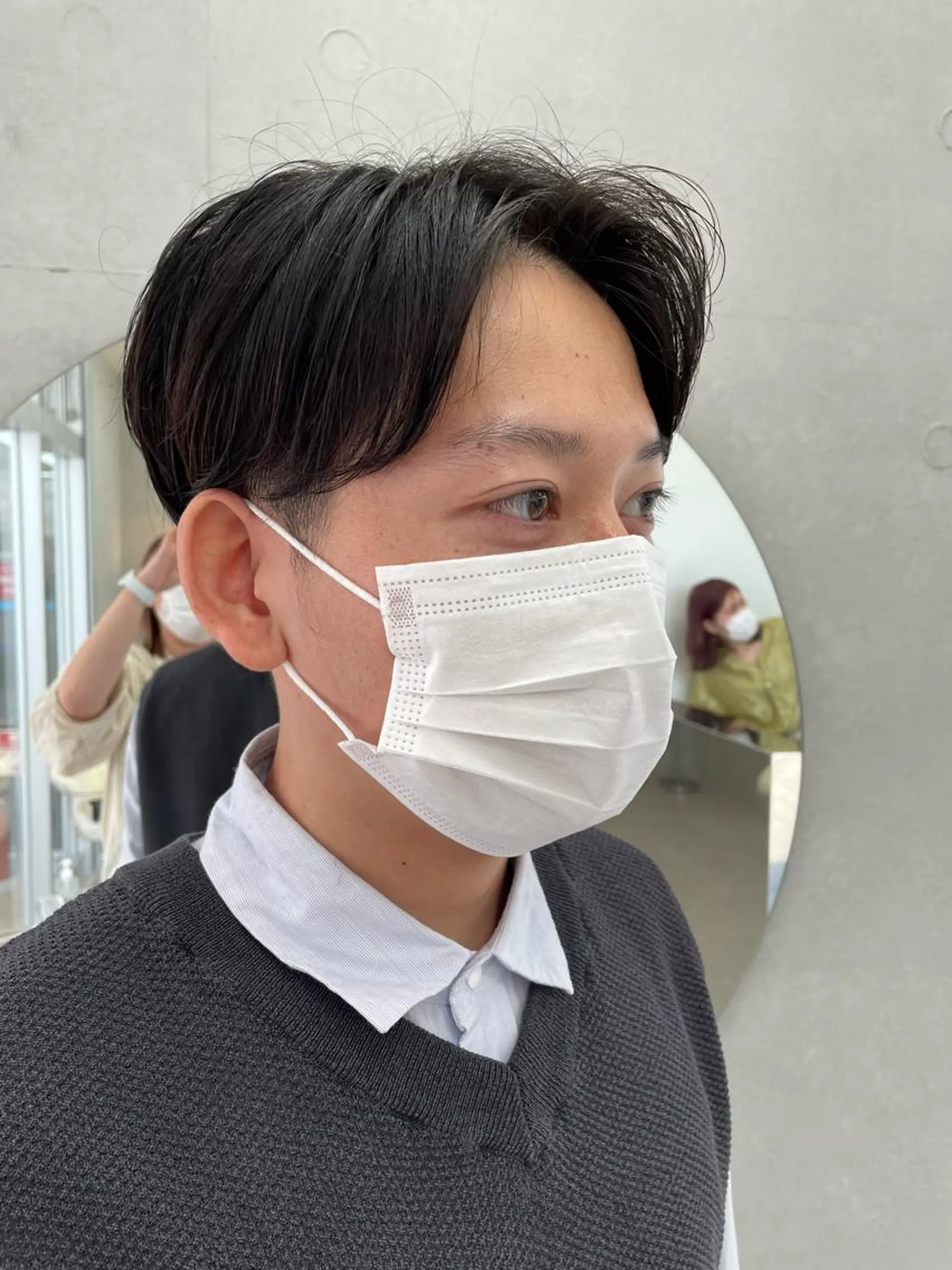 メンズ 吉田 夢のヘアスタイル