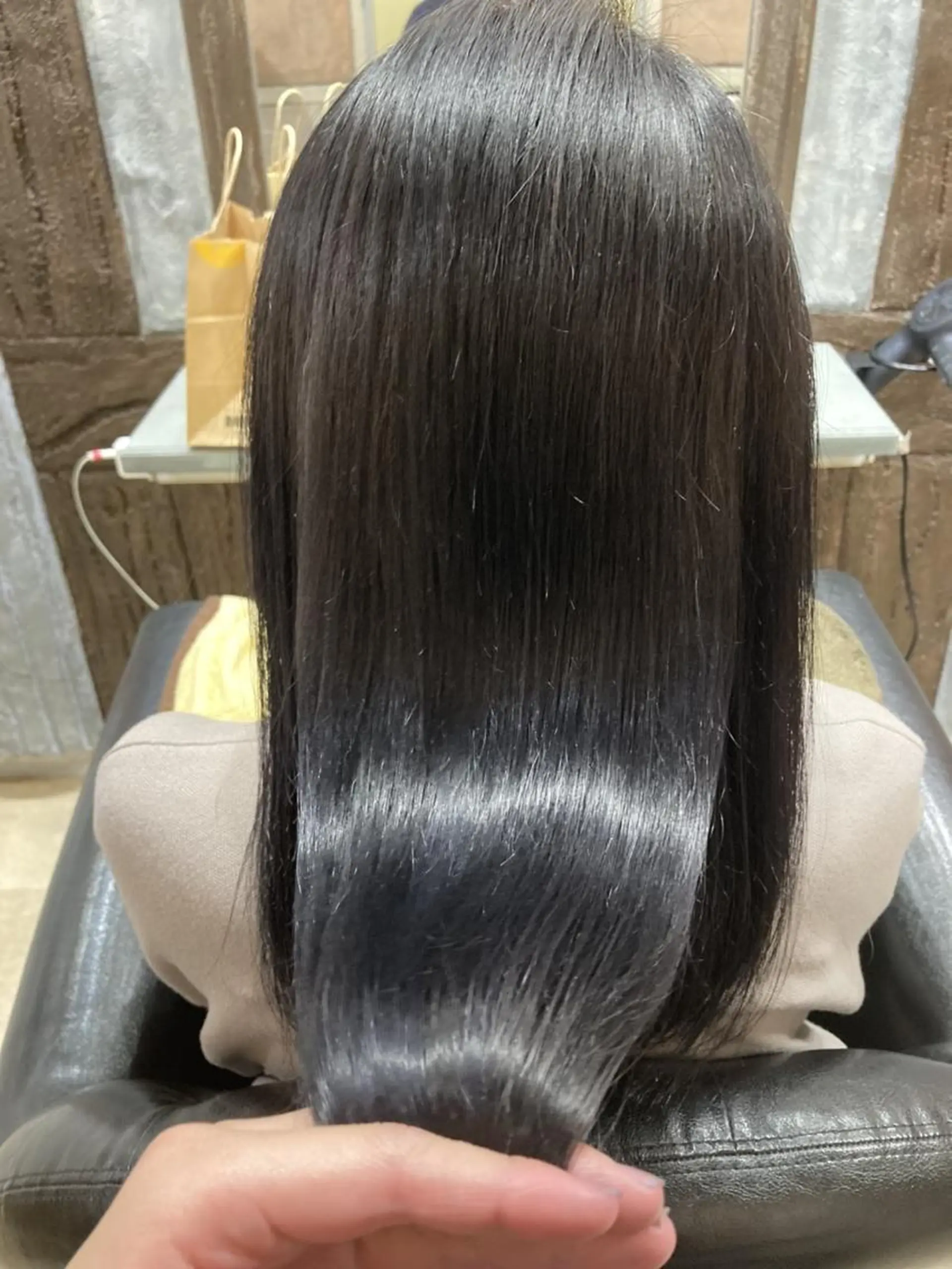 カラー 6Dエクステ/シール エクステ/かんなのヘアスタイル