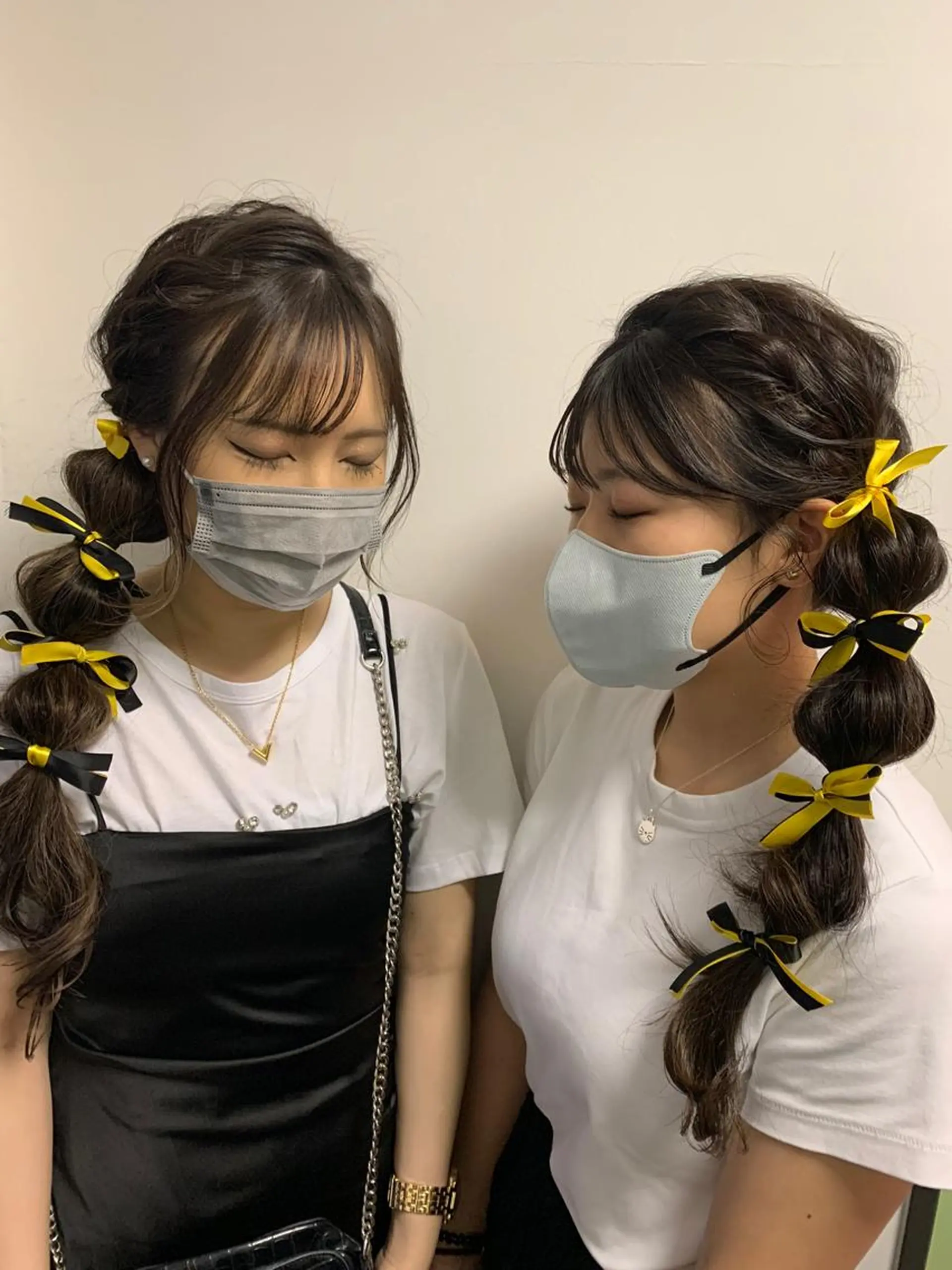 カラー ヘアアレンジ ヘアセット きむえり/髪質改善 /うねり広がり改善のヘアスタイル