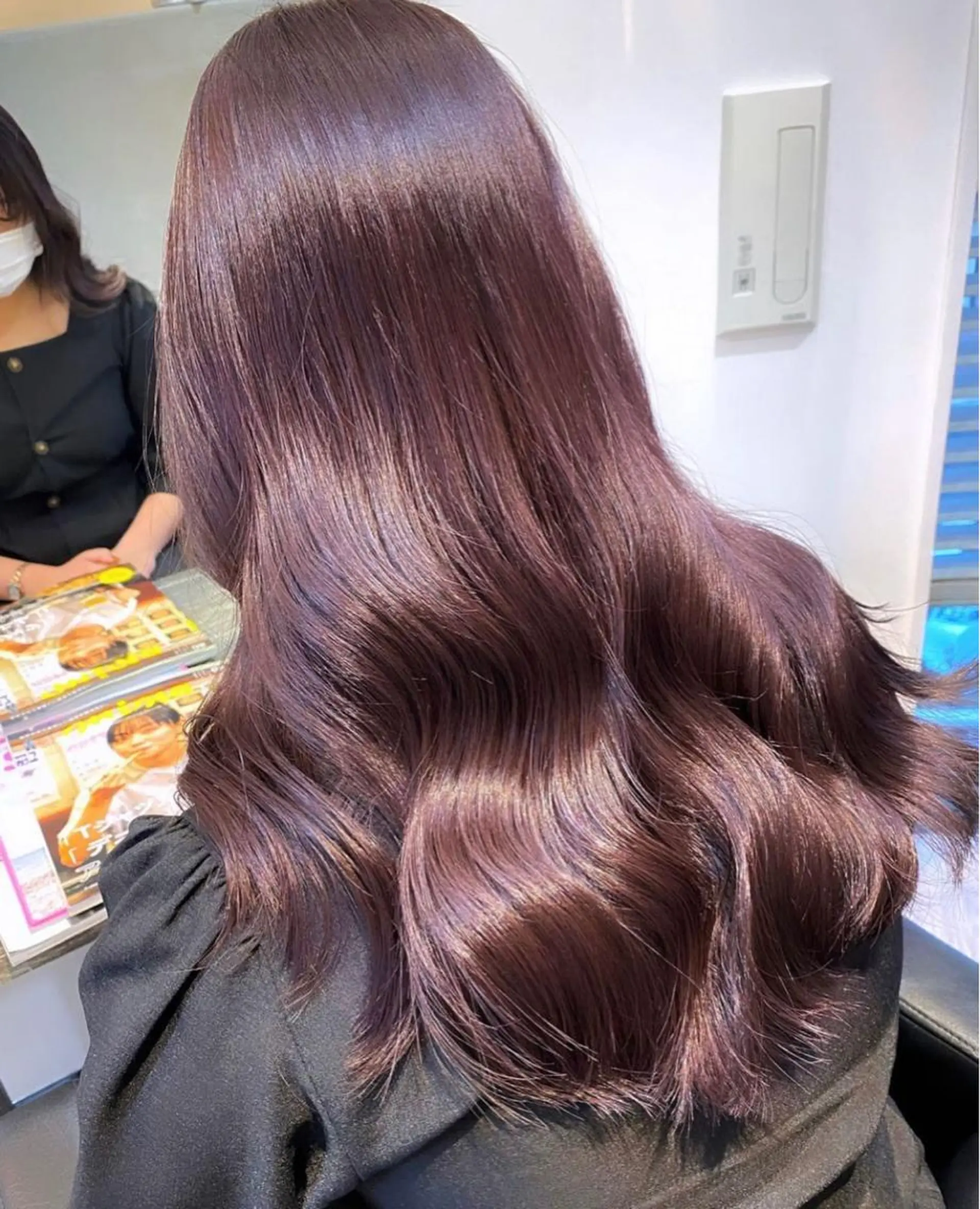 ロング カラー ブラウンカラー ラベンダーカラー 柔髪/艶髪カラー RIKU.Kのヘアスタイル