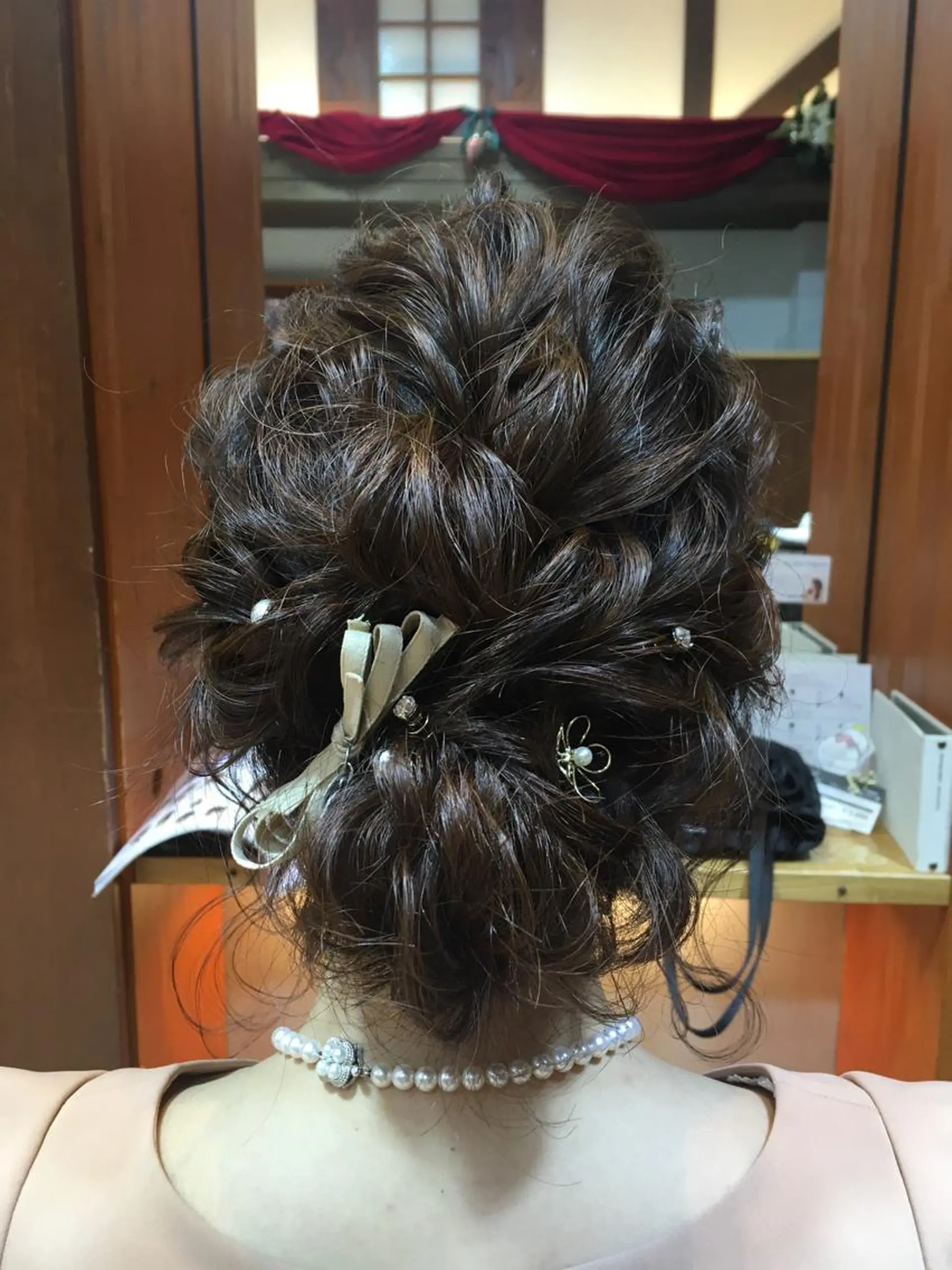 ミディアム ヘアアレンジ ✨🌿大人可愛い愛さ れhair🌿✨松本のヘアスタイル