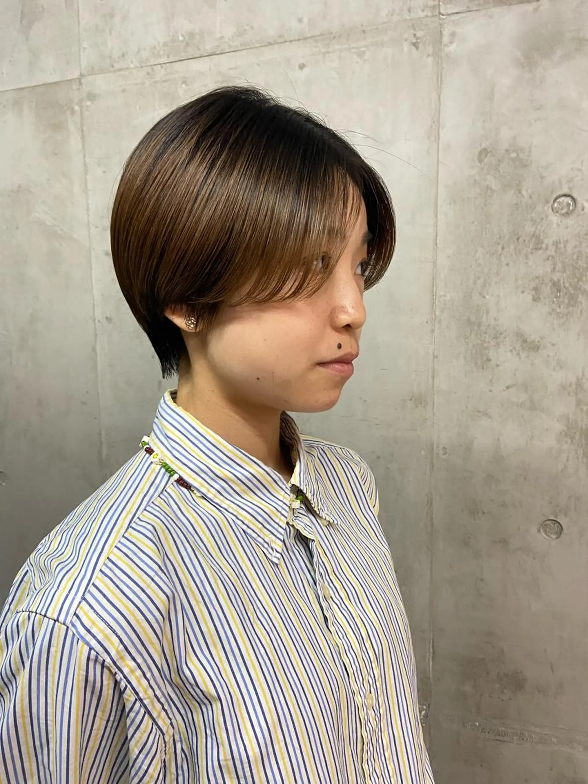 ショート ハンサムショート ショートヘア SALTWATER AYARIのヘアスタイル