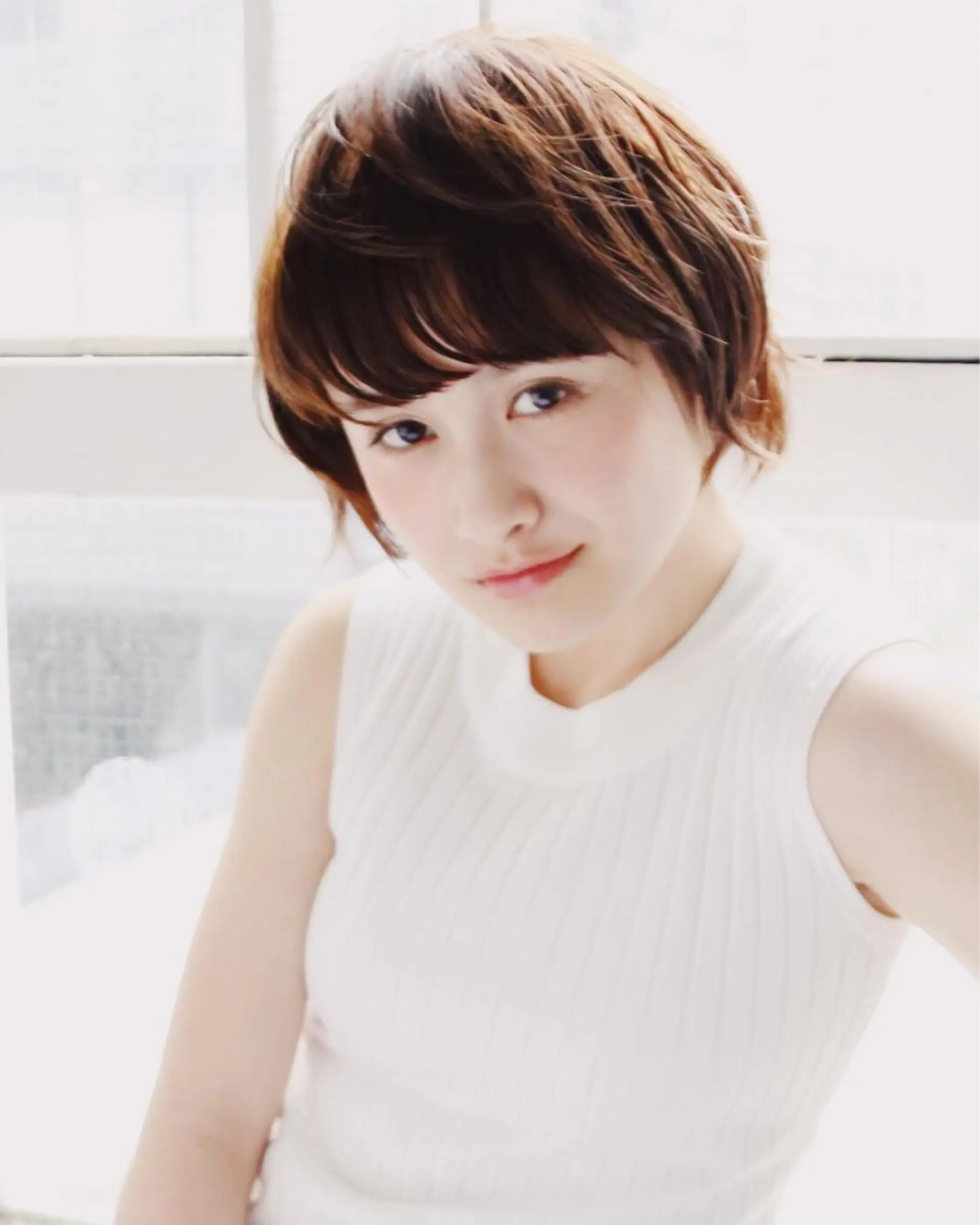 ショート カラー ボブ ショートヘア アンブレラカラー💫 フェイスフレーミングのヘアスタイル