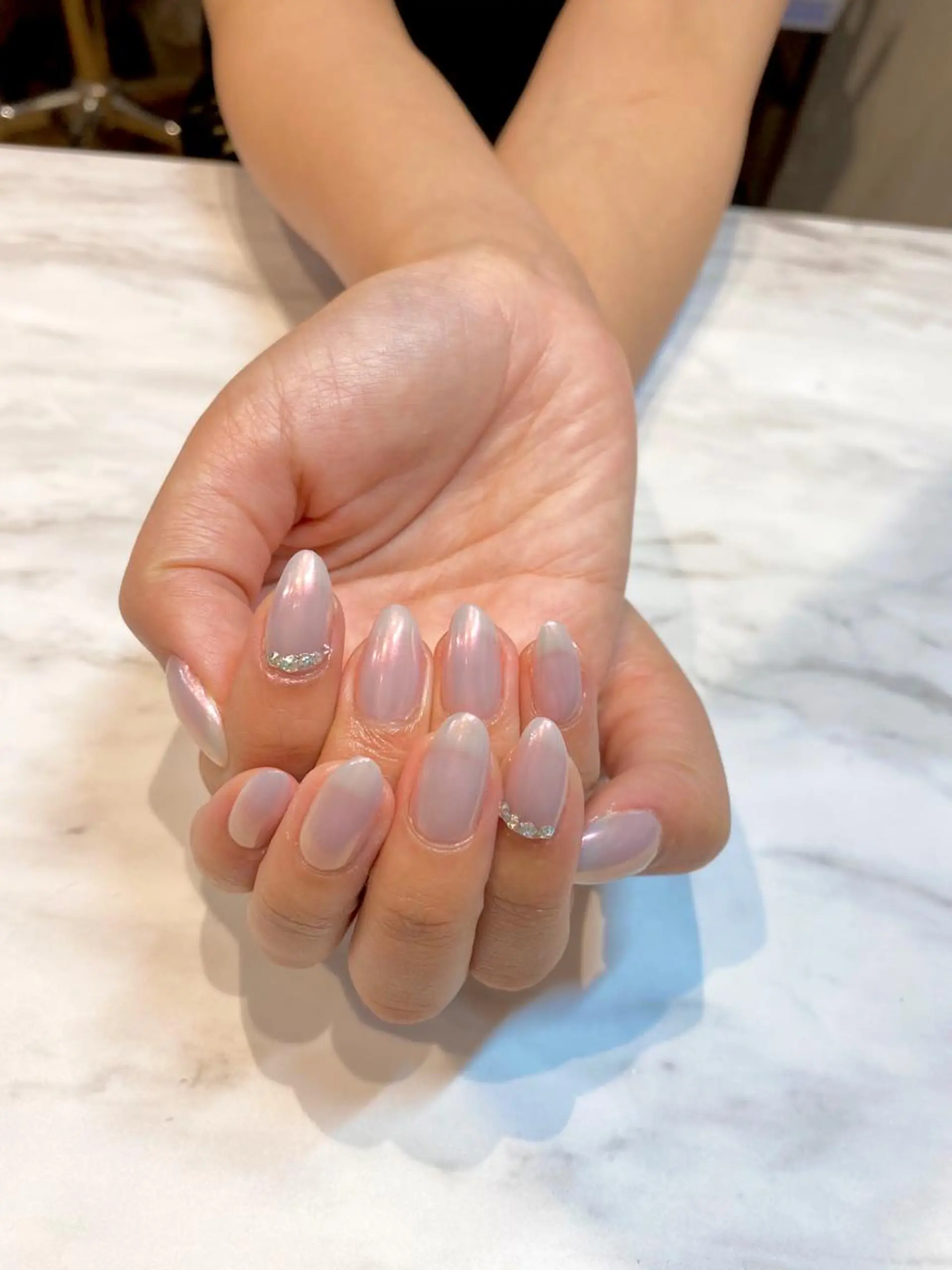 ネイル ハンドネイル レイヤーカット/ 髪質改善/羽柴りくのヘアスタイル