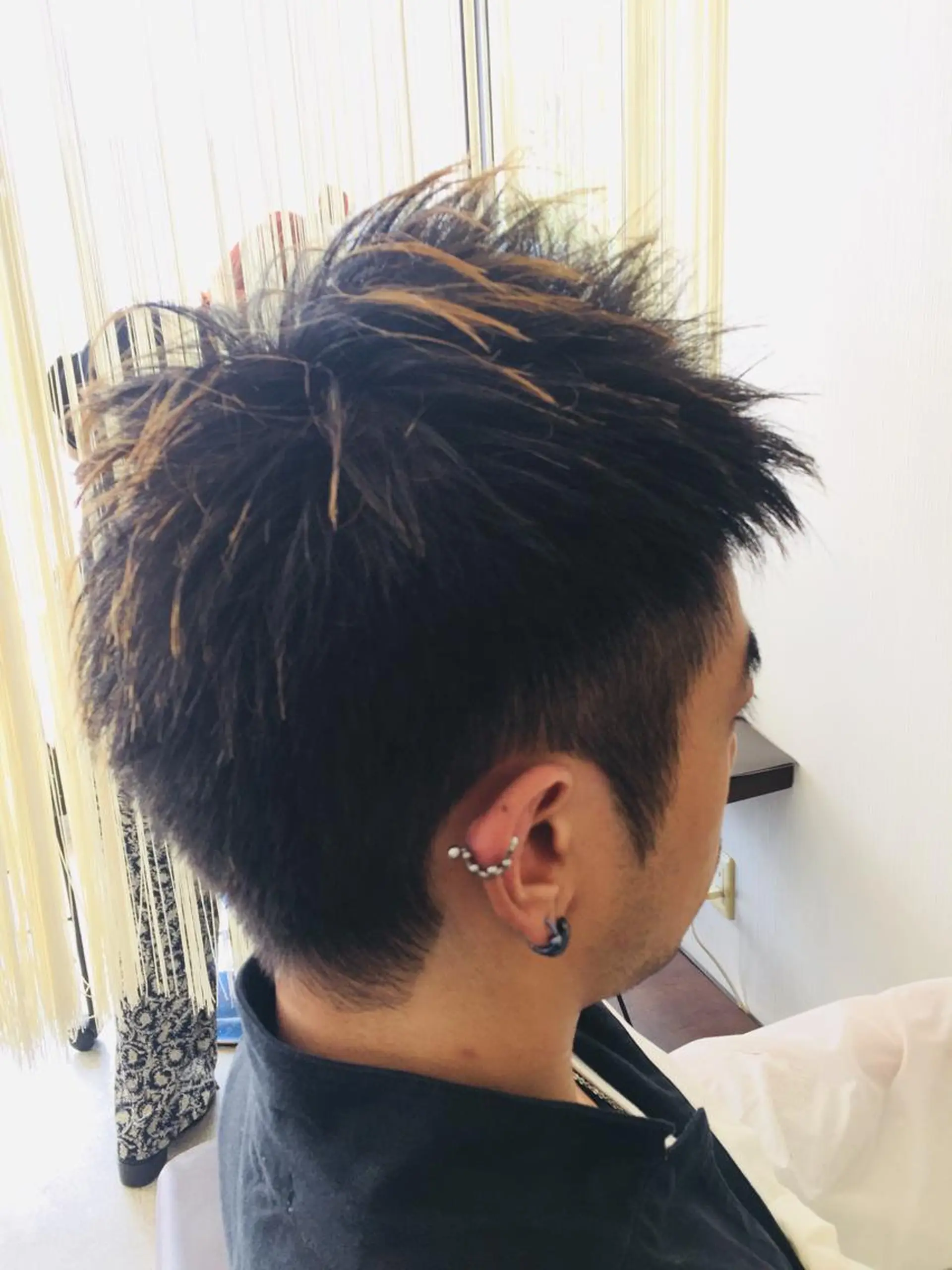 ショート カラー メンズ 阿久津 泰幸のヘアスタイル